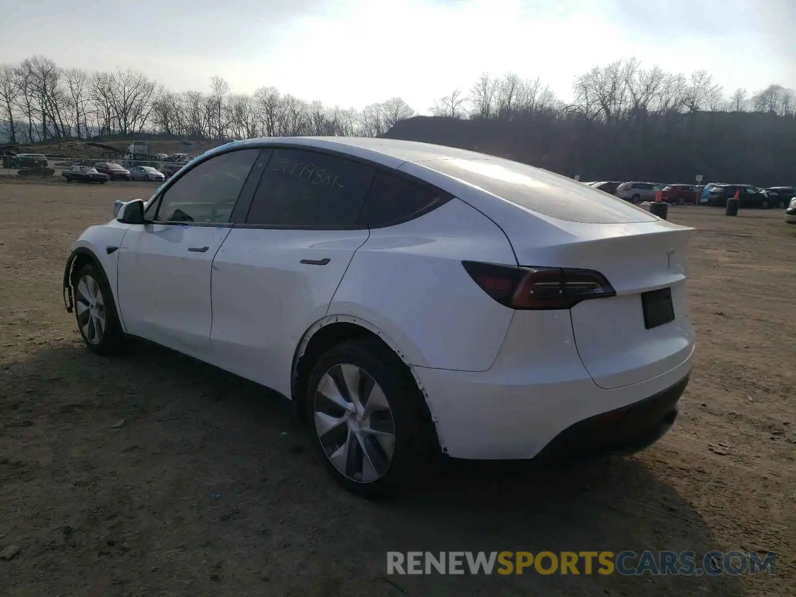 3 Photograph of a damaged car 5YJYGDEE4LF006593 TESLA MODEL Y 2020