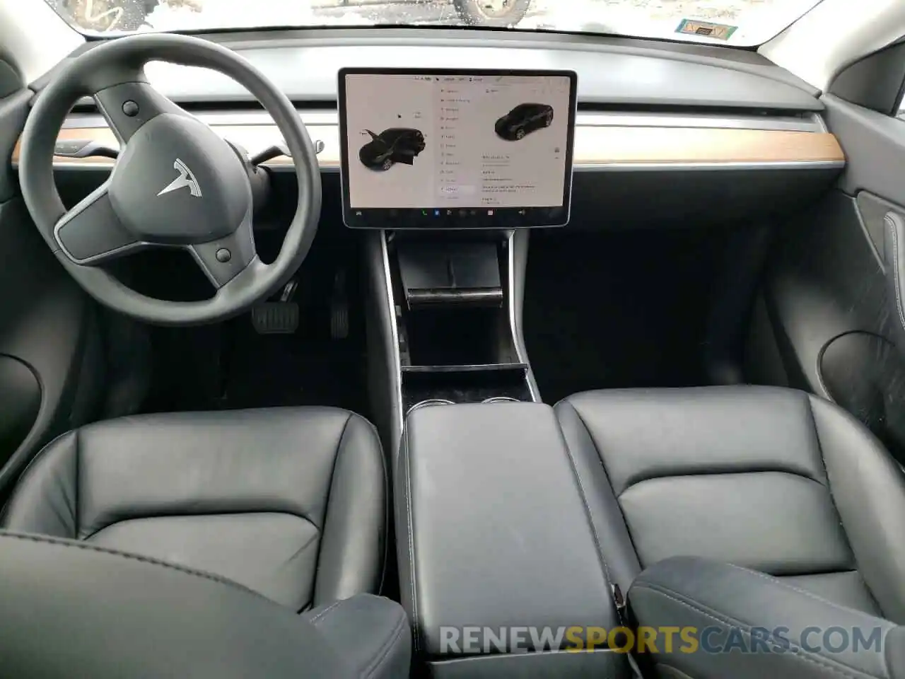 9 Photograph of a damaged car 5YJYGDEE4LF014127 TESLA MODEL Y 2020