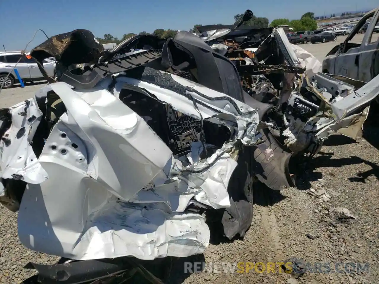 9 Photograph of a damaged car 5YJYGDEE4LF015410 TESLA MODEL Y 2020