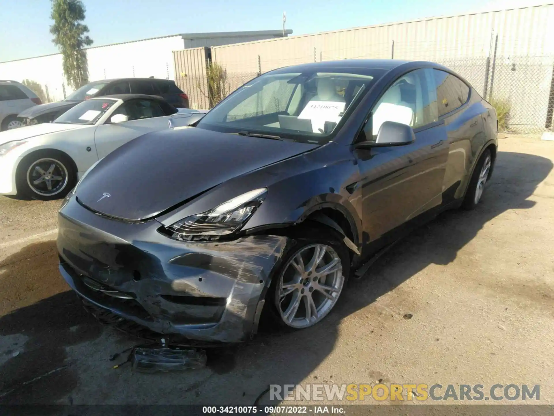 6 Photograph of a damaged car 5YJYGDEE4LF017416 TESLA MODEL Y 2020