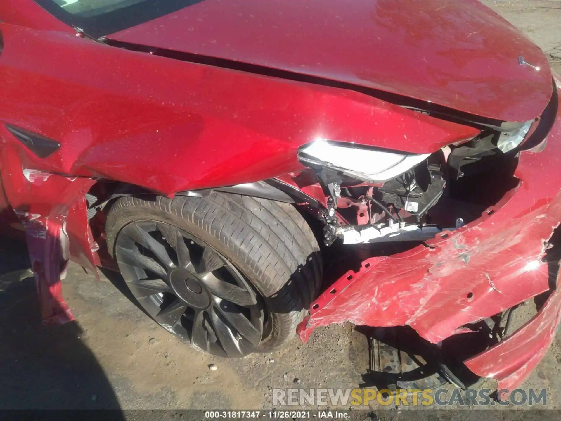 6 Photograph of a damaged car 5YJYGDEE4LF018288 TESLA MODEL Y 2020