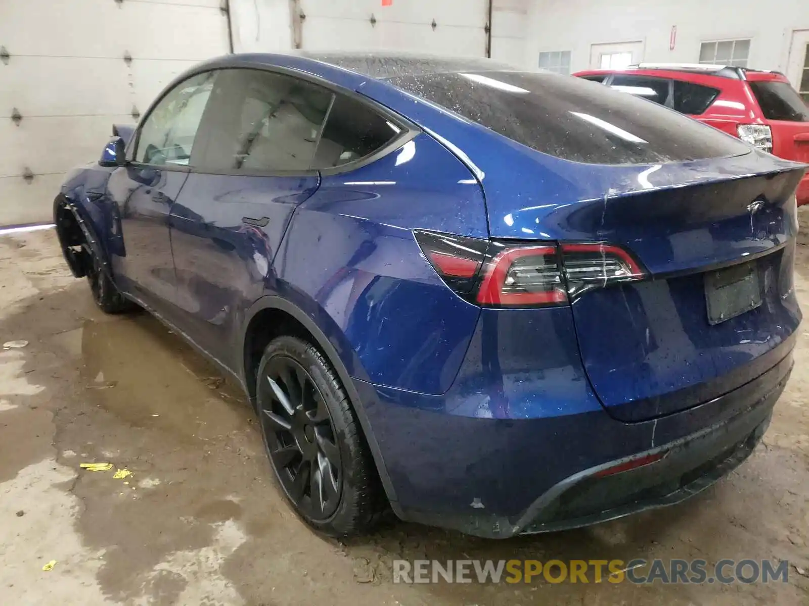 3 Photograph of a damaged car 5YJYGDEE4LF020090 TESLA MODEL Y 2020