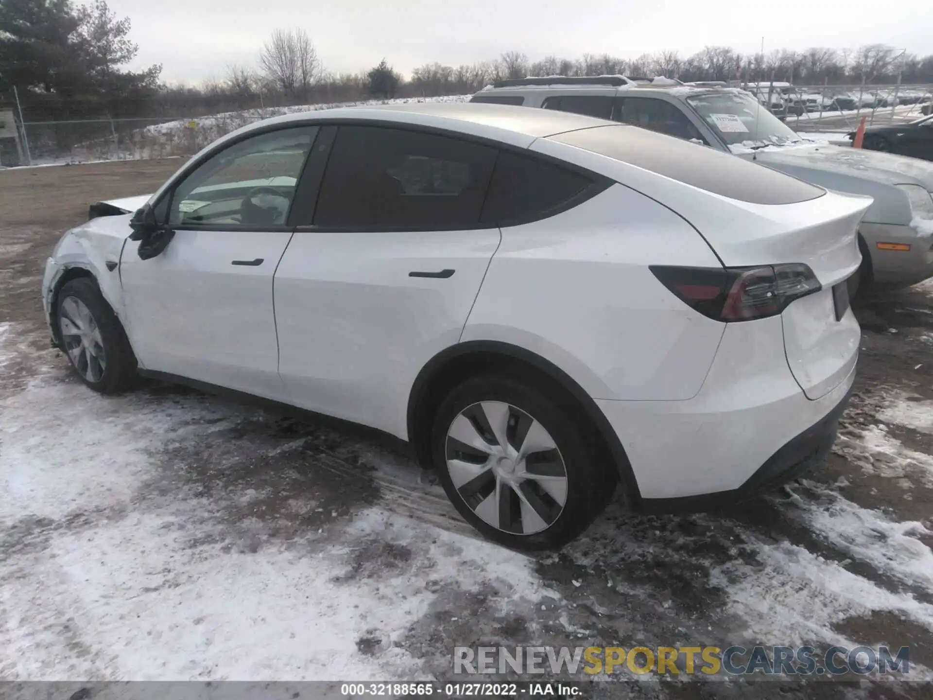 3 Photograph of a damaged car 5YJYGDEE4LF026410 TESLA MODEL Y 2020