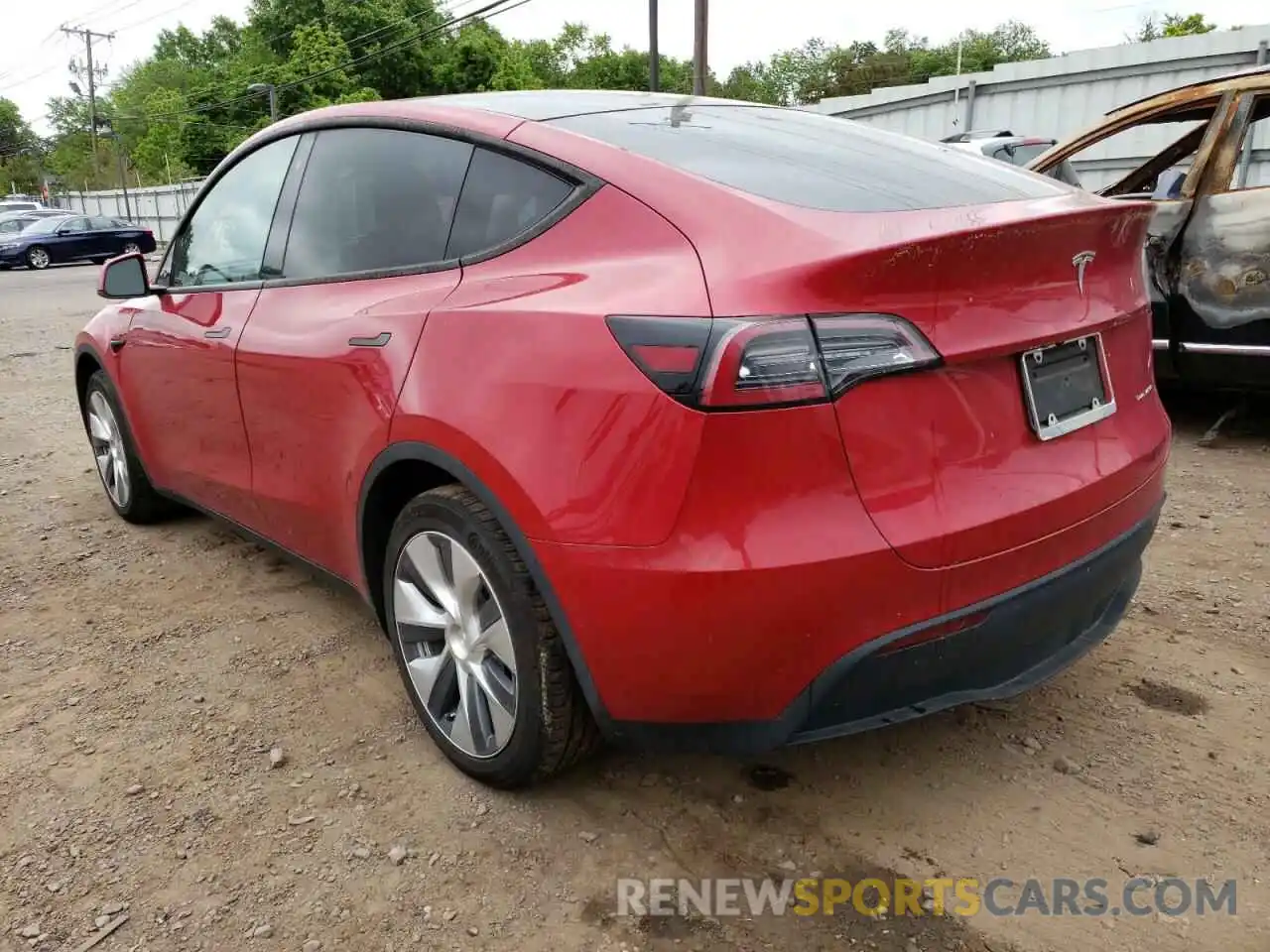 3 Photograph of a damaged car 5YJYGDEE4LF030456 TESLA MODEL Y 2020