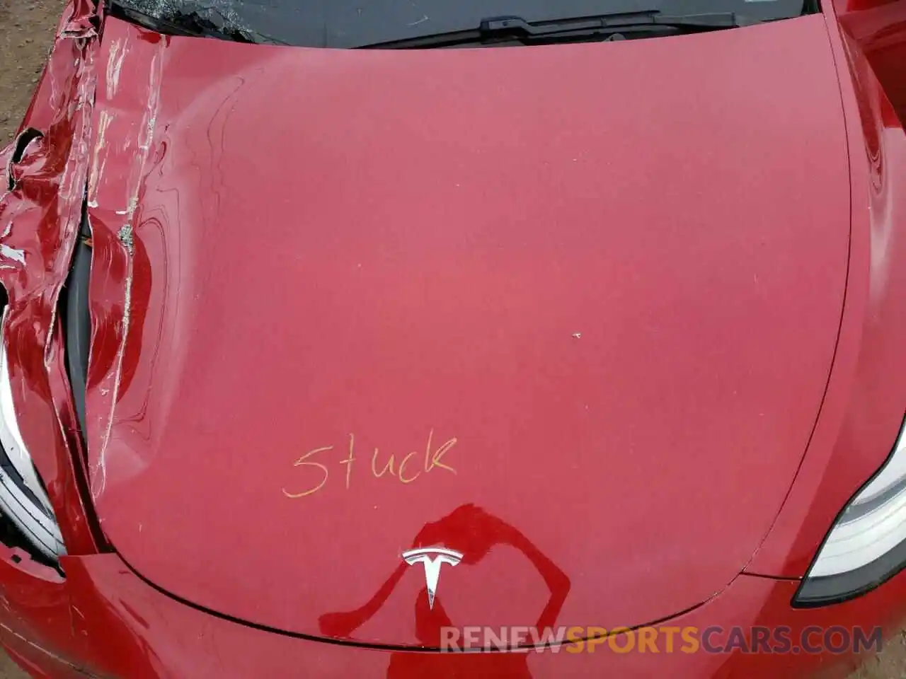 7 Photograph of a damaged car 5YJYGDEE4LF030456 TESLA MODEL Y 2020