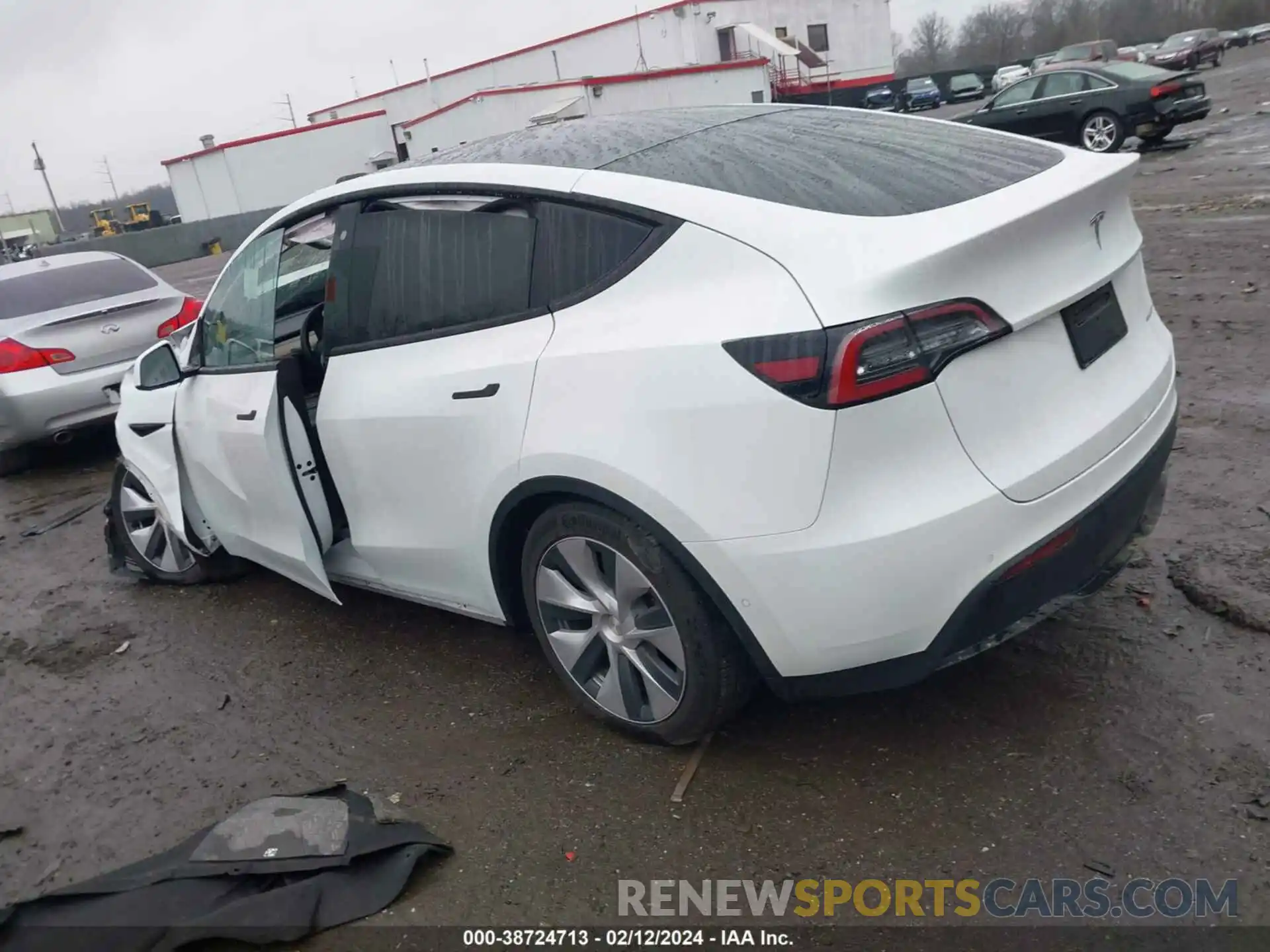 3 Photograph of a damaged car 5YJYGDEE4LF031932 TESLA MODEL Y 2020