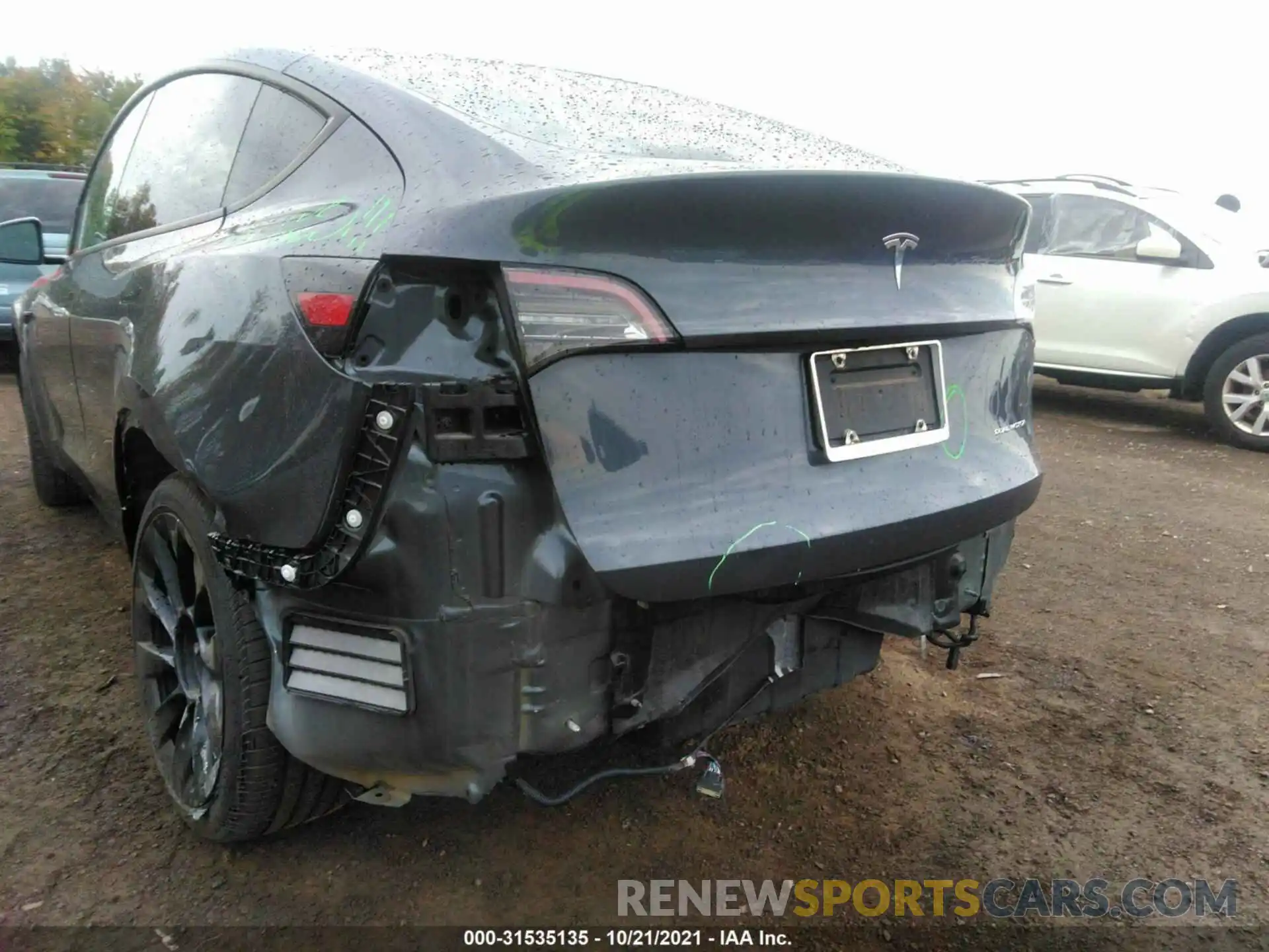 6 Photograph of a damaged car 5YJYGDEE4LF034796 TESLA MODEL Y 2020