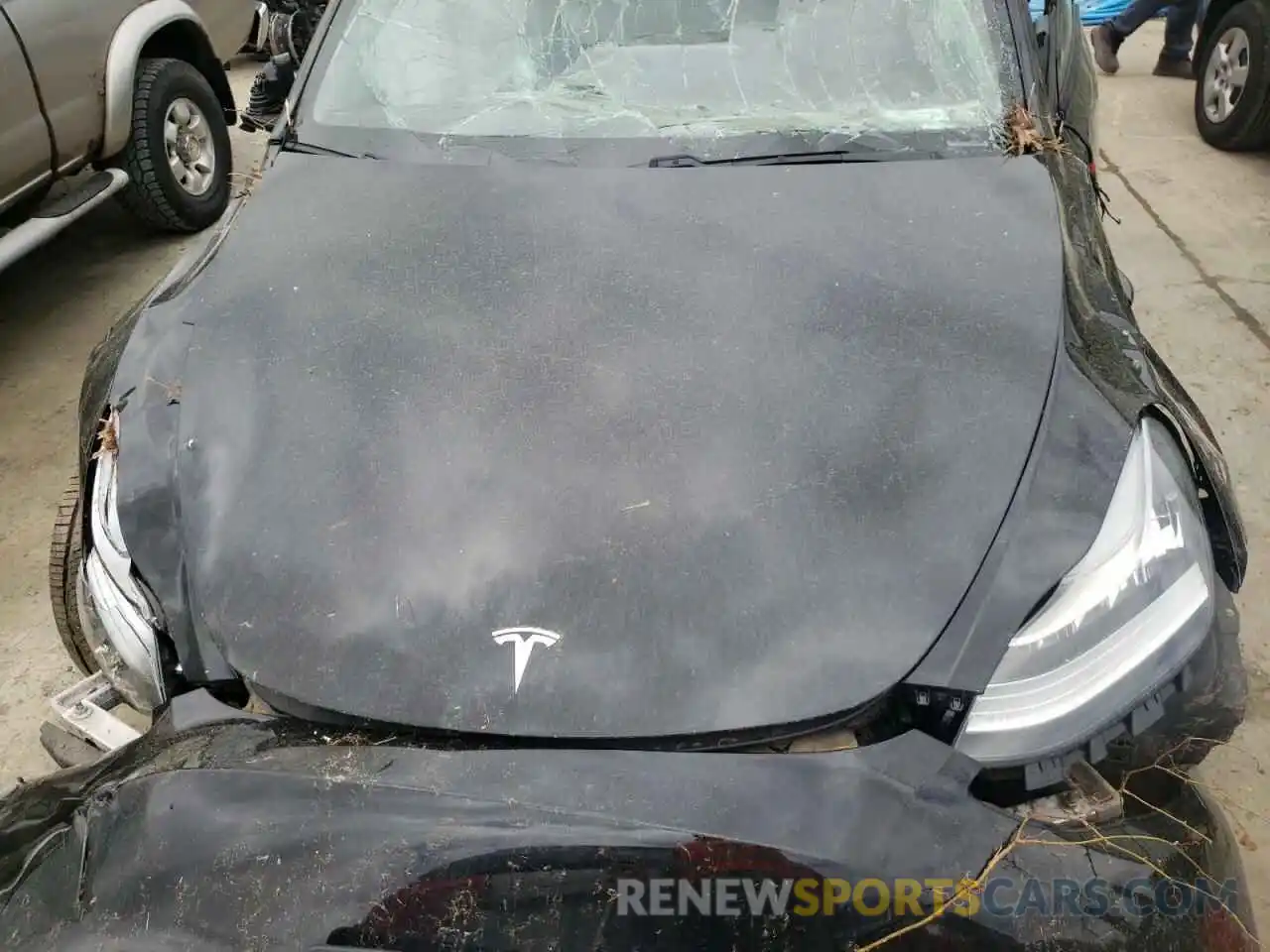 7 Photograph of a damaged car 5YJYGDEE4LF035303 TESLA MODEL Y 2020