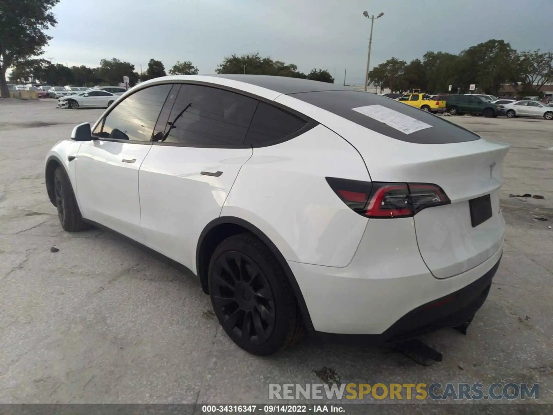 3 Фотография поврежденного автомобиля 5YJYGDEE4LF040310 TESLA MODEL Y 2020