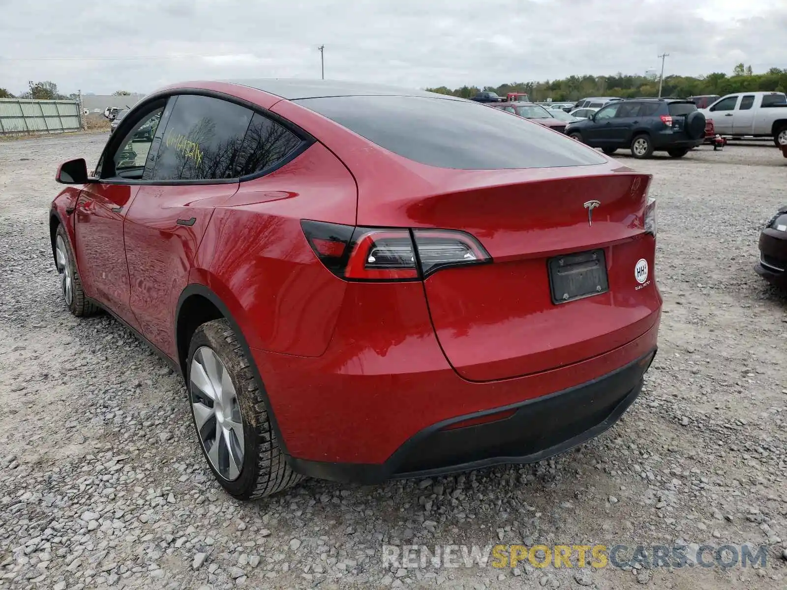 3 Photograph of a damaged car 5YJYGDEE4LF044759 TESLA MODEL Y 2020