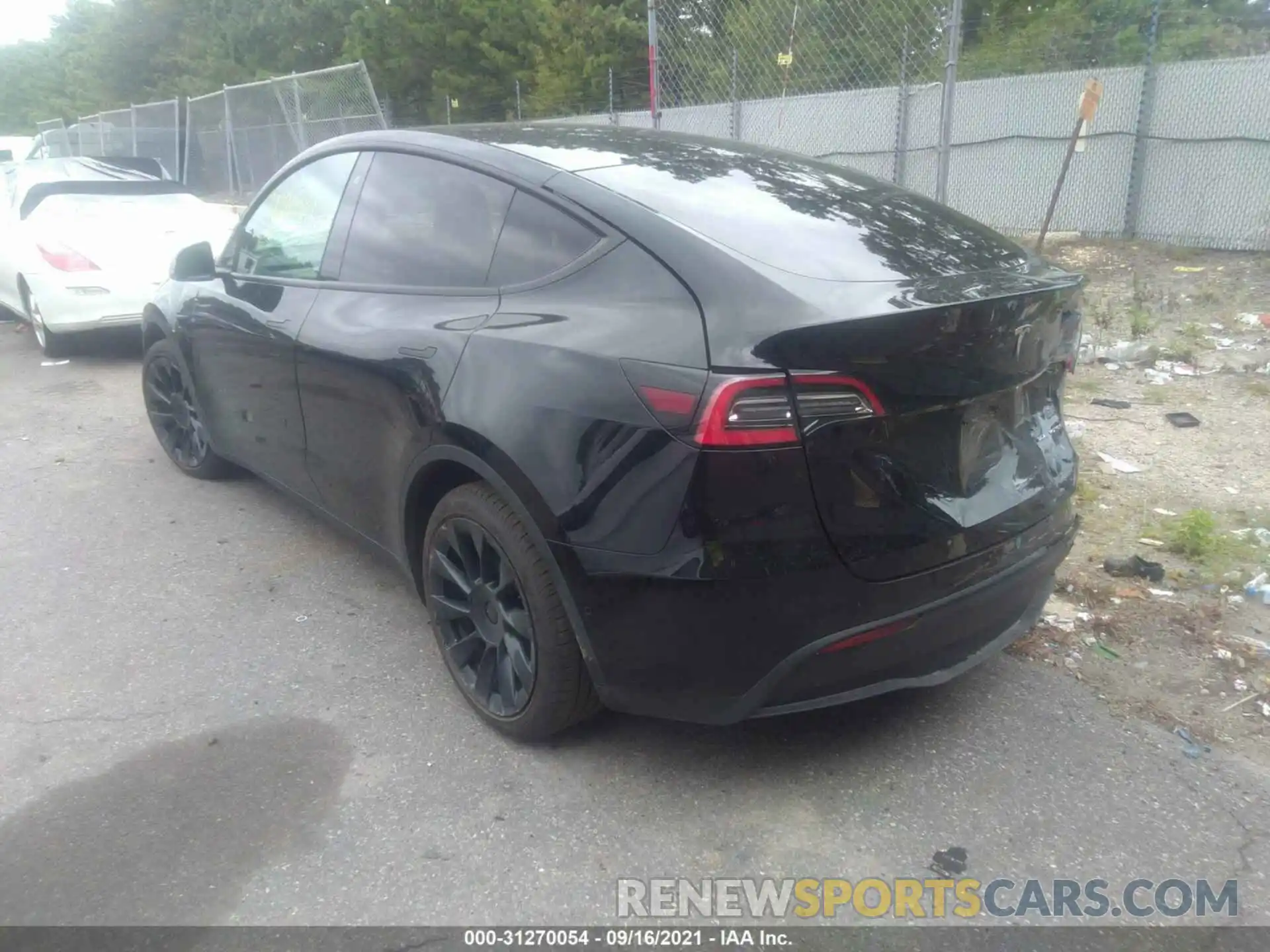 3 Photograph of a damaged car 5YJYGDEE4LF048827 TESLA MODEL Y 2020