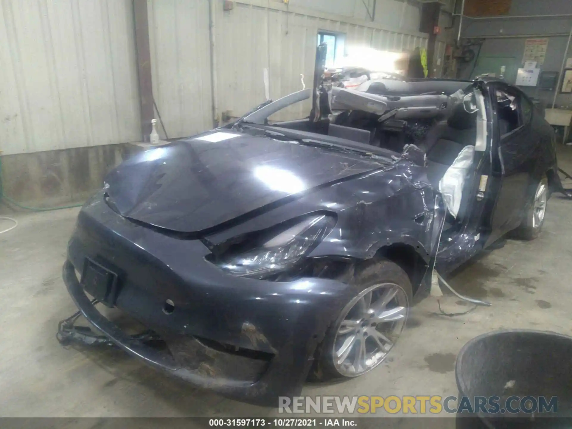 6 Photograph of a damaged car 5YJYGDEE4LF050271 TESLA MODEL Y 2020