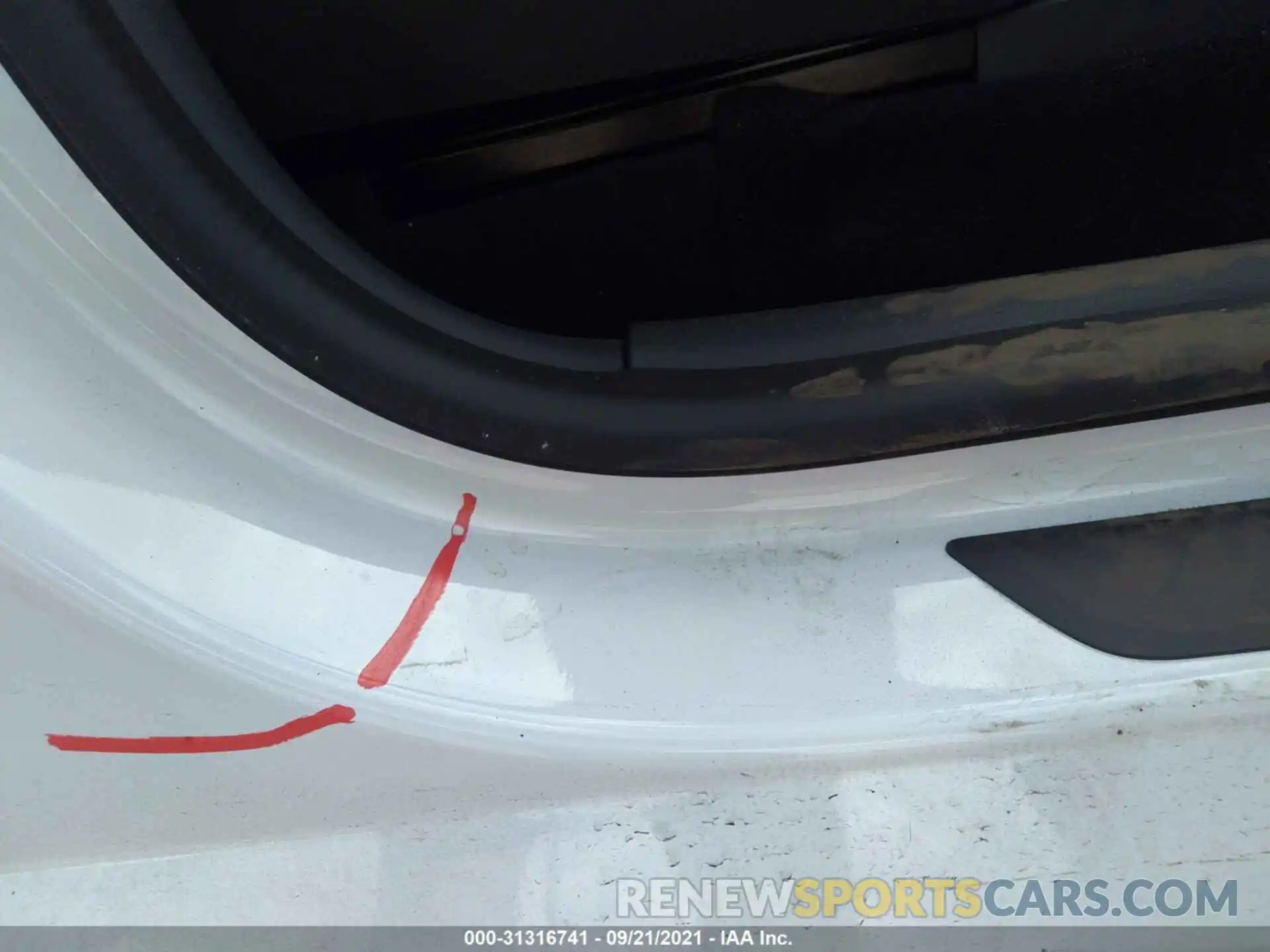 6 Photograph of a damaged car 5YJYGDEE5LF009180 TESLA MODEL Y 2020