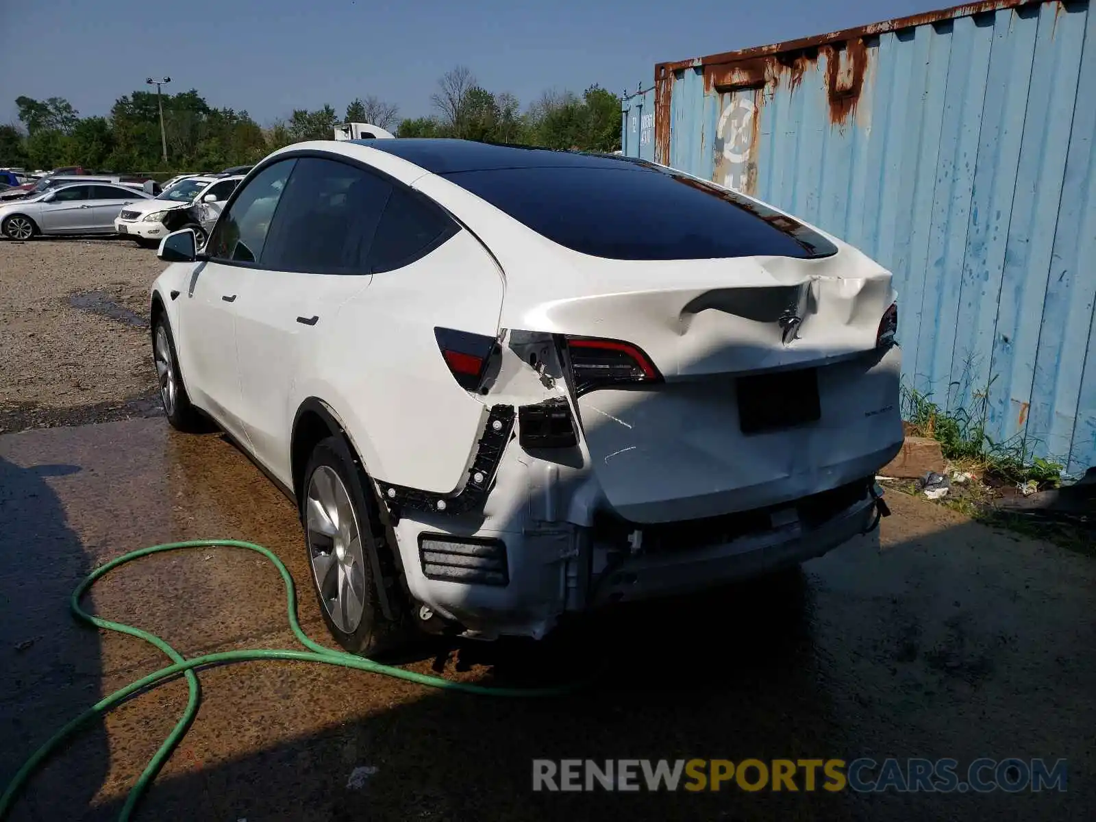 3 Photograph of a damaged car 5YJYGDEE5LF032202 TESLA MODEL Y 2020