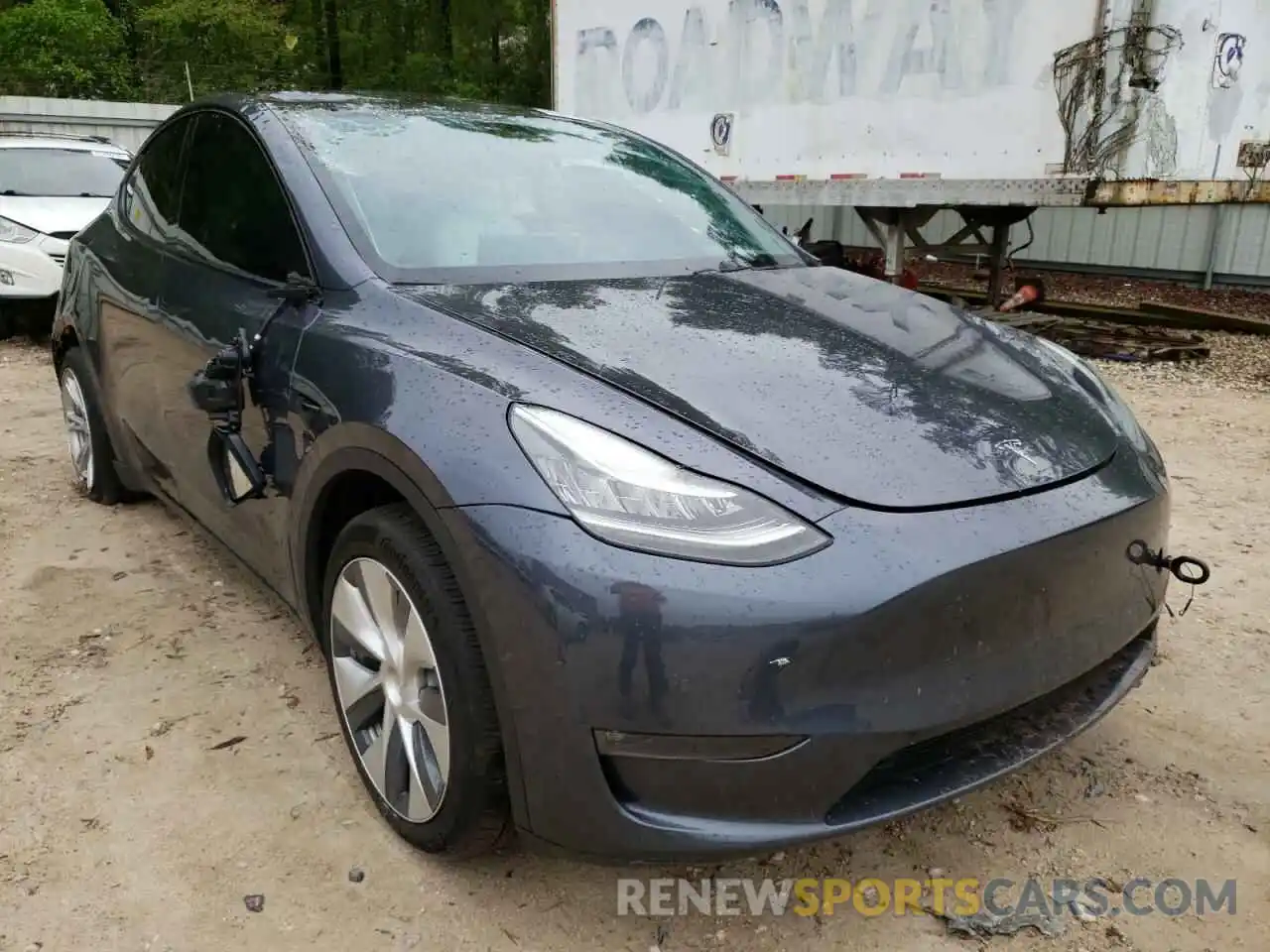 1 Фотография поврежденного автомобиля 5YJYGDEE5LF036668 TESLA MODEL Y 2020