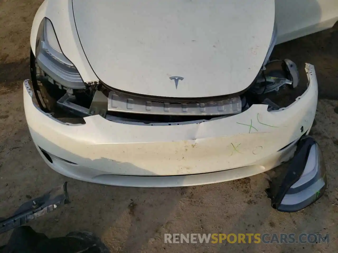 7 Photograph of a damaged car 5YJYGDEE5LF037349 TESLA MODEL Y 2020