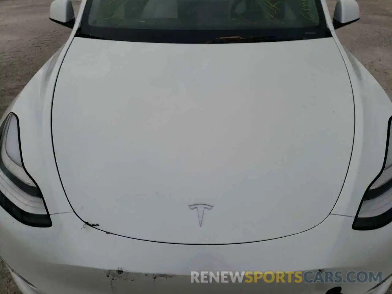 7 Photograph of a damaged car 5YJYGDEE5LF039215 TESLA MODEL Y 2020