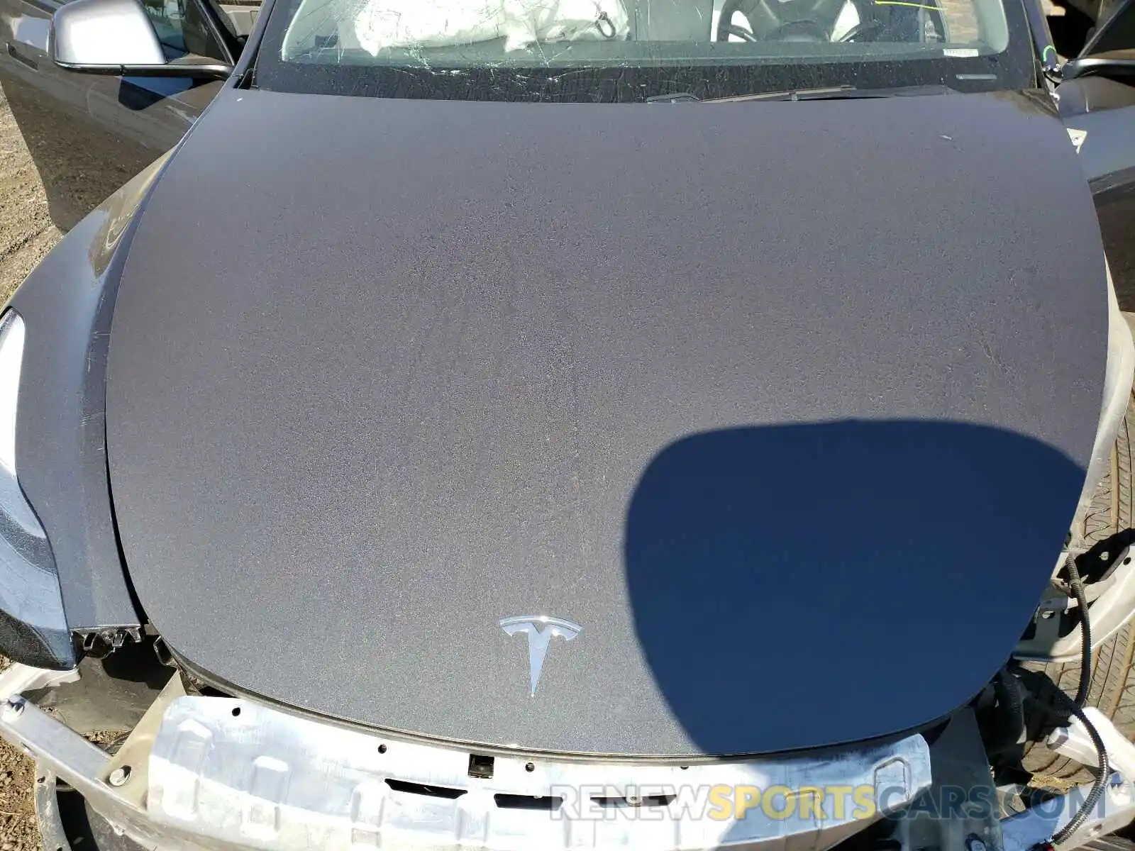 7 Photograph of a damaged car 5YJYGDEE5LF046617 TESLA MODEL Y 2020