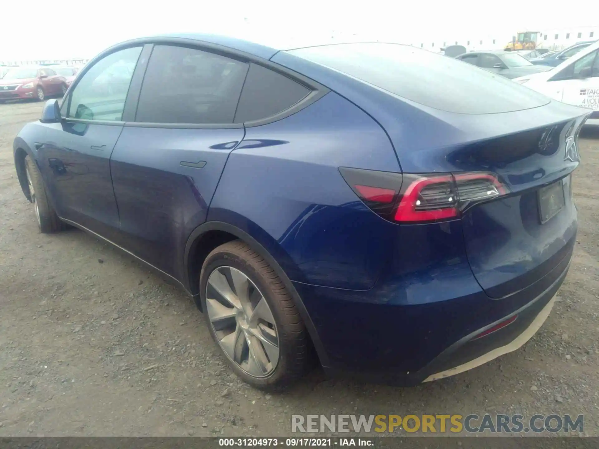 3 Photograph of a damaged car 5YJYGDEE5LF050120 TESLA MODEL Y 2020