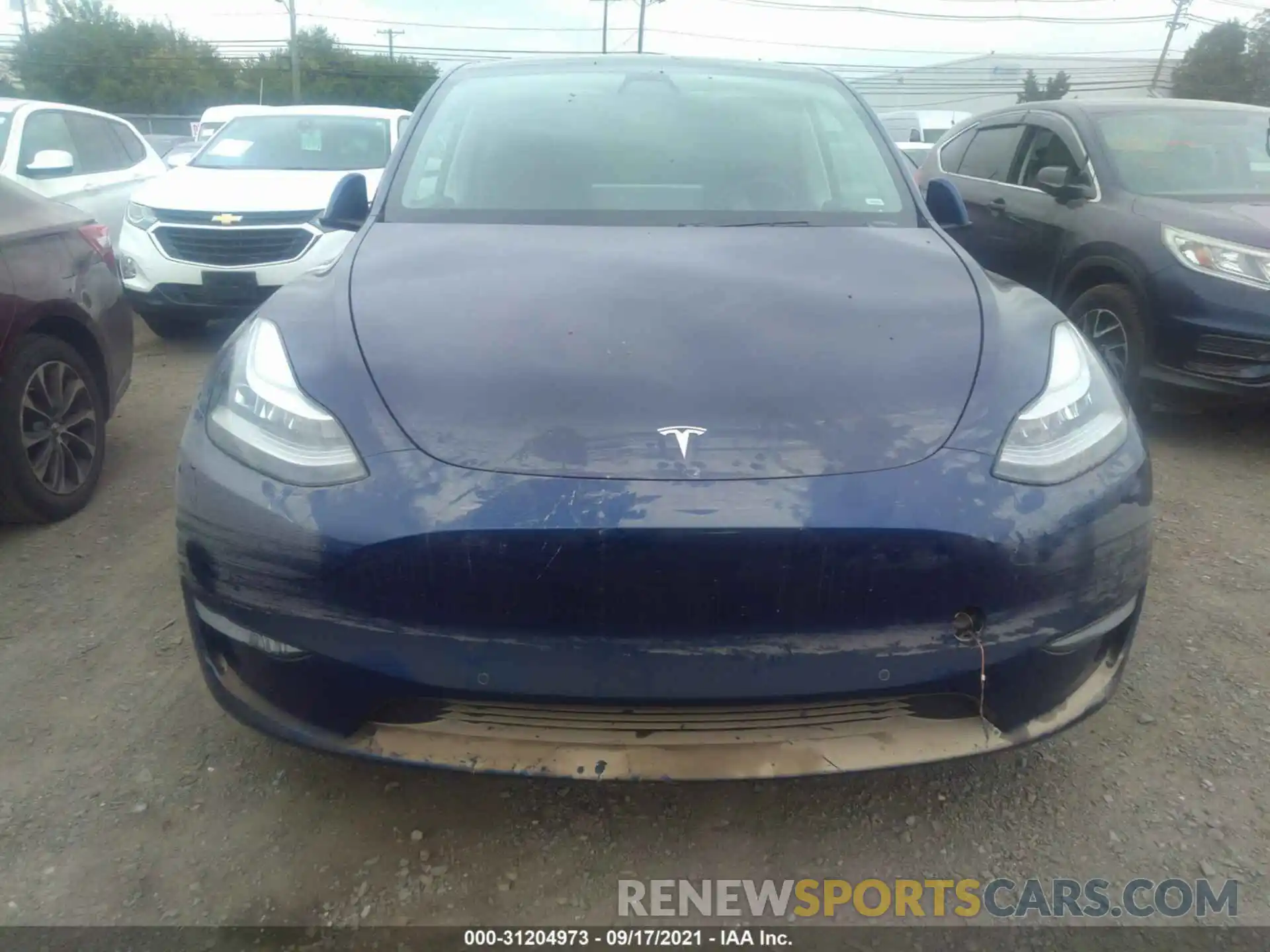 6 Photograph of a damaged car 5YJYGDEE5LF050120 TESLA MODEL Y 2020