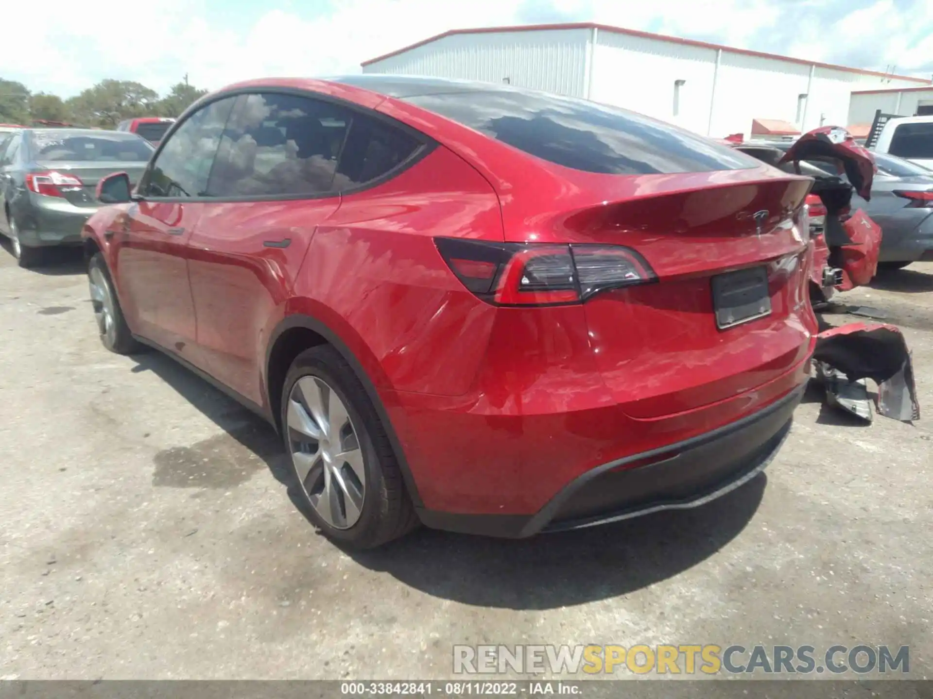 3 Photograph of a damaged car 5YJYGDEE5LF050280 TESLA MODEL Y 2020