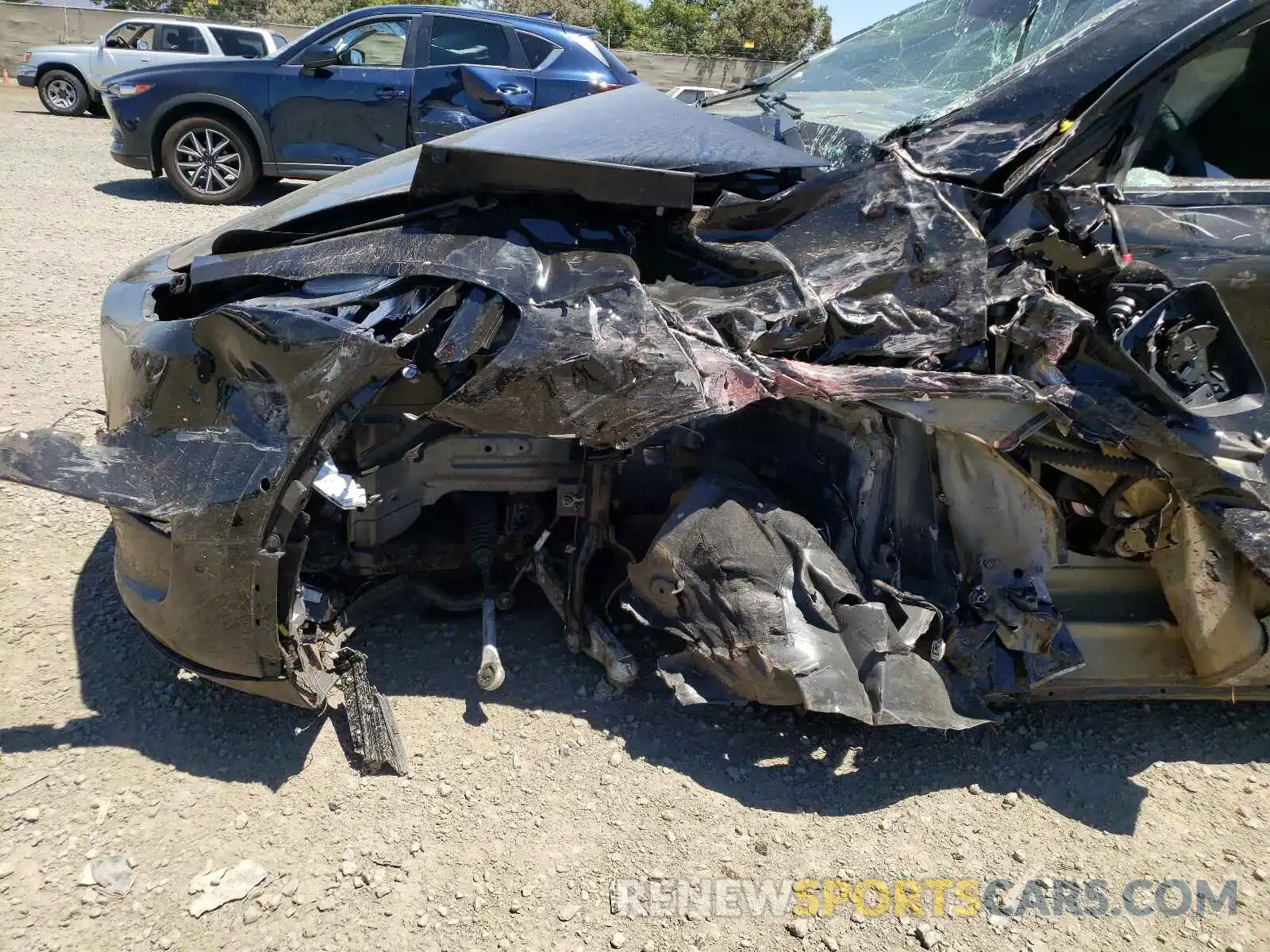 9 Photograph of a damaged car 5YJYGDEE5LF053342 TESLA MODEL Y 2020