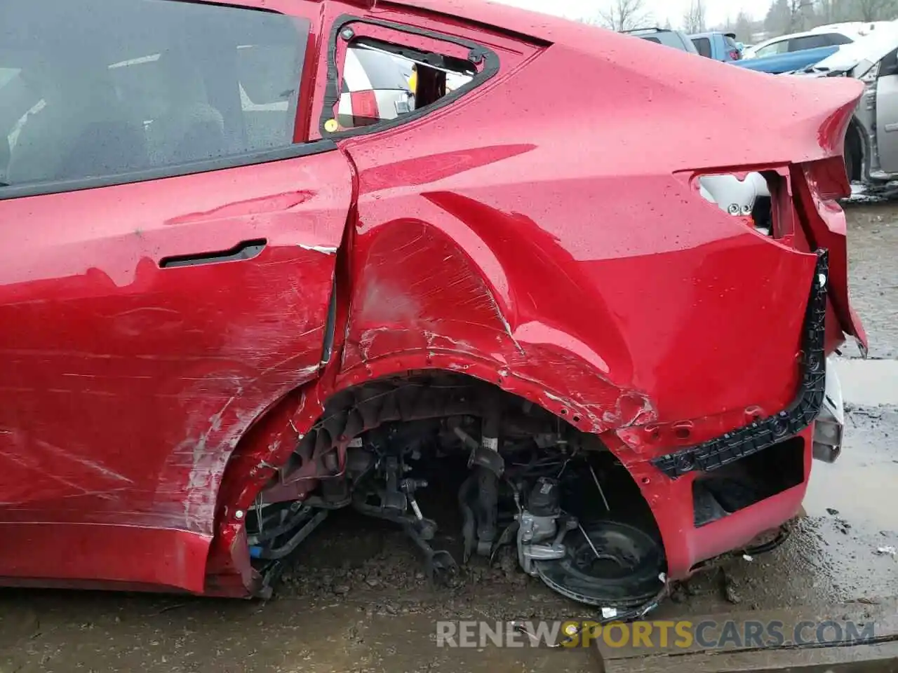 9 Photograph of a damaged car 5YJYGDEE5LF057018 TESLA MODEL Y 2020