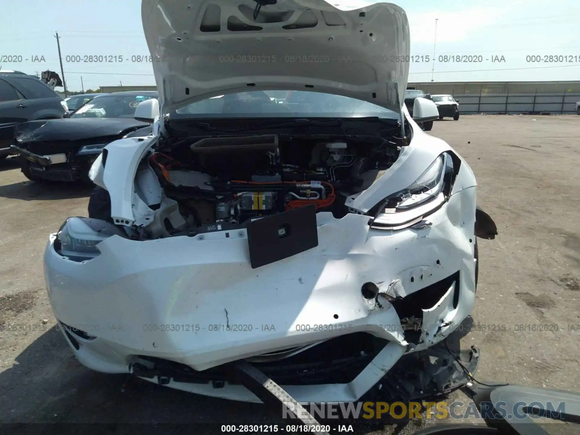 6 Photograph of a damaged car 5YJYGDEE6LF008684 TESLA MODEL Y 2020