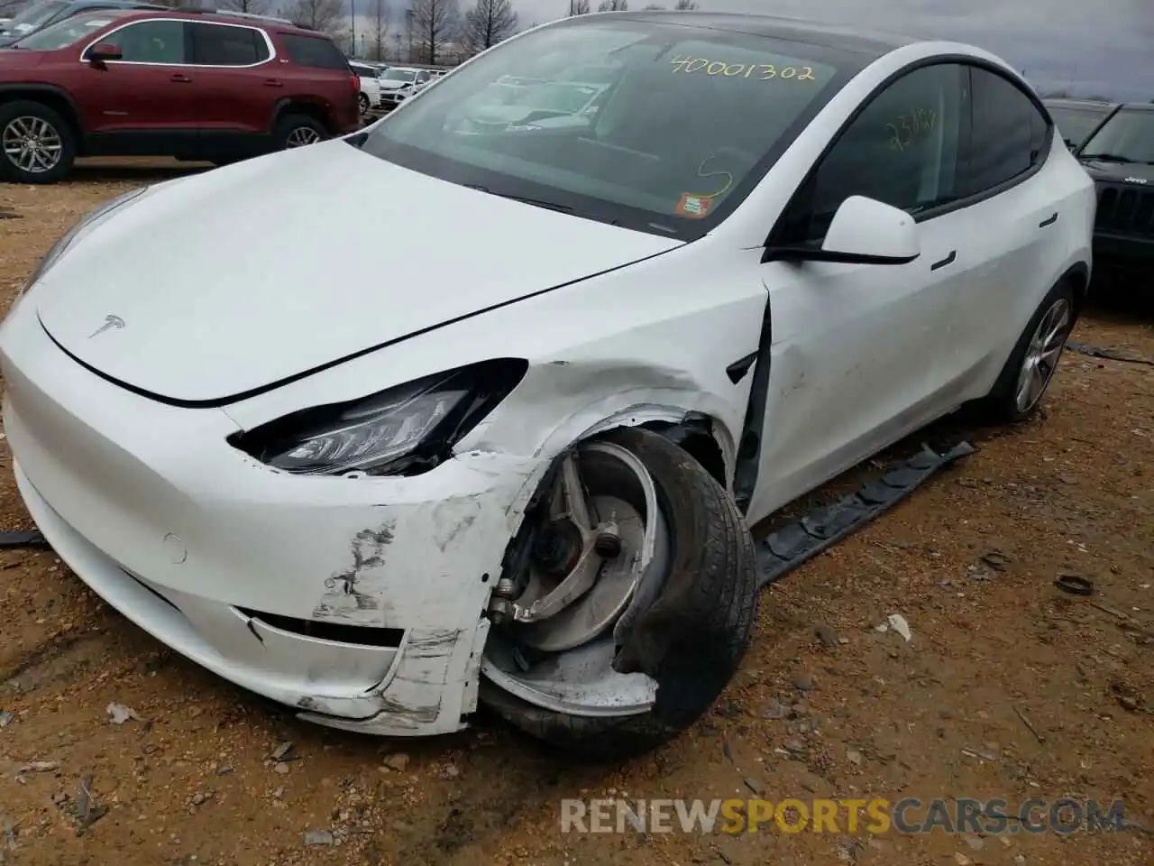 9 Photograph of a damaged car 5YJYGDEE6LF012492 TESLA MODEL Y 2020