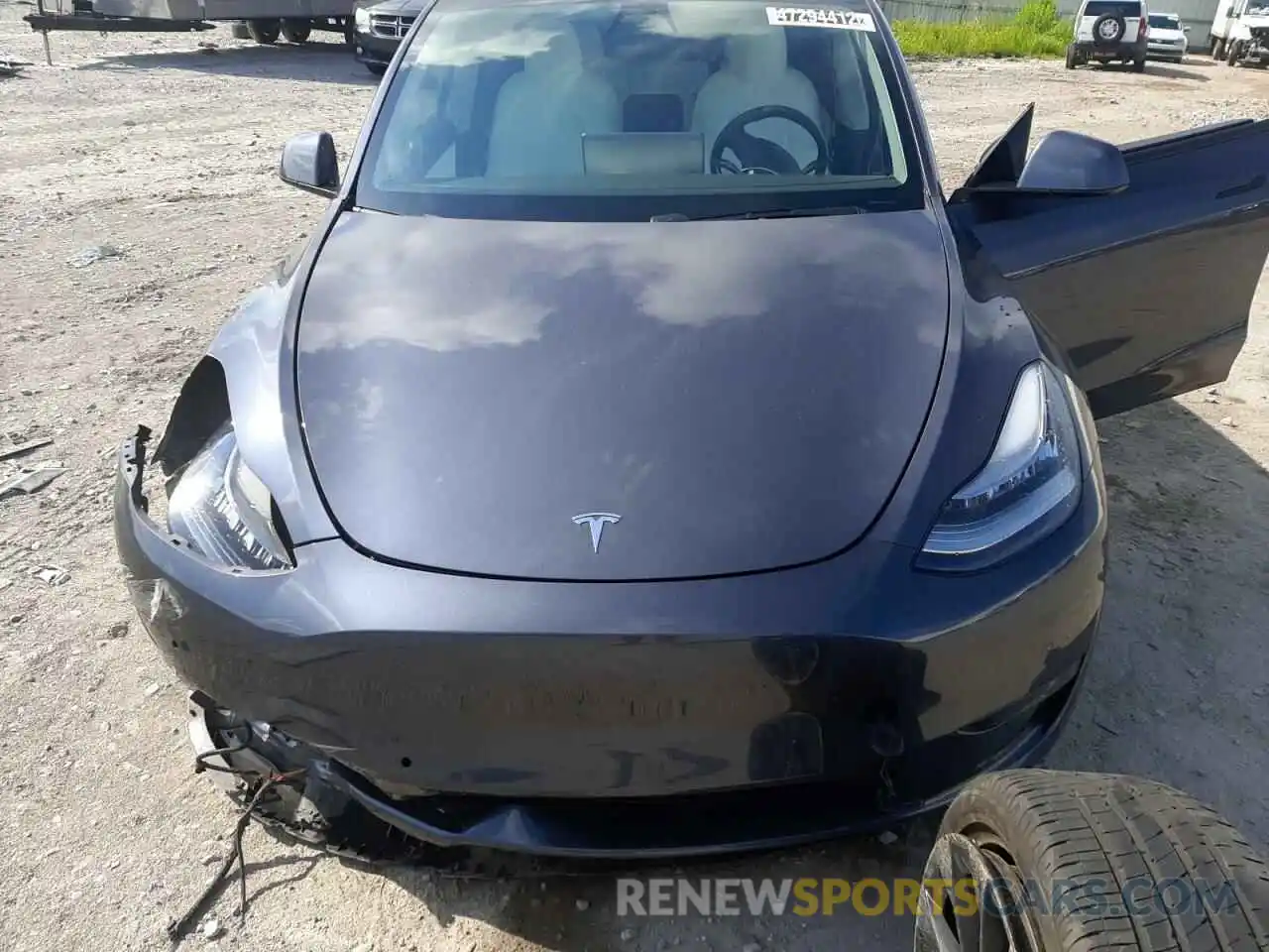 7 Фотография поврежденного автомобиля 5YJYGDEE6LF022116 TESLA MODEL Y 2020