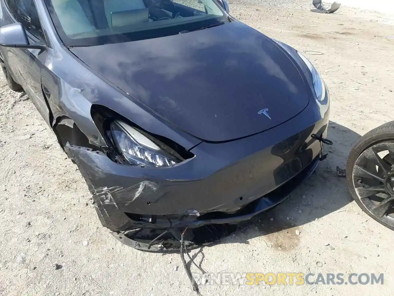 9 Photograph of a damaged car 5YJYGDEE6LF022116 TESLA MODEL Y 2020