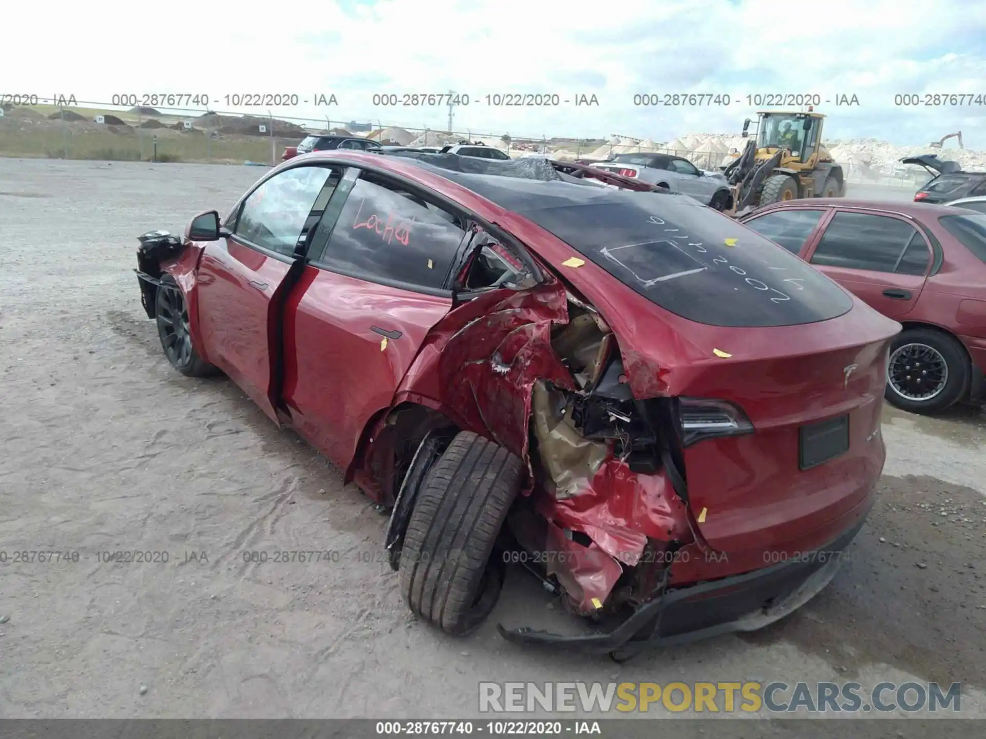 6 Фотография поврежденного автомобиля 5YJYGDEE6LF034718 TESLA MODEL Y 2020