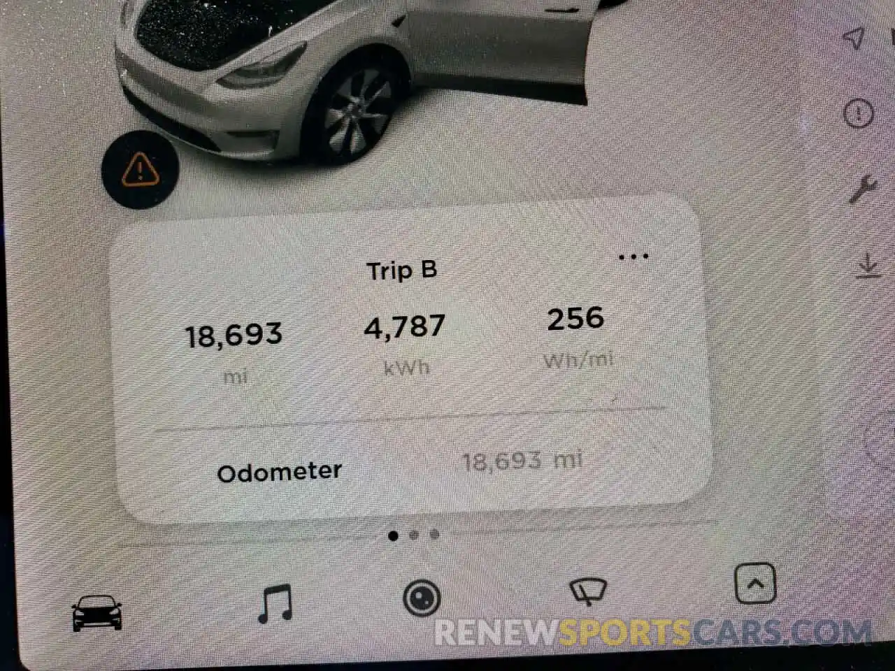 8 Photograph of a damaged car 5YJYGDEE6LF039613 TESLA MODEL Y 2020