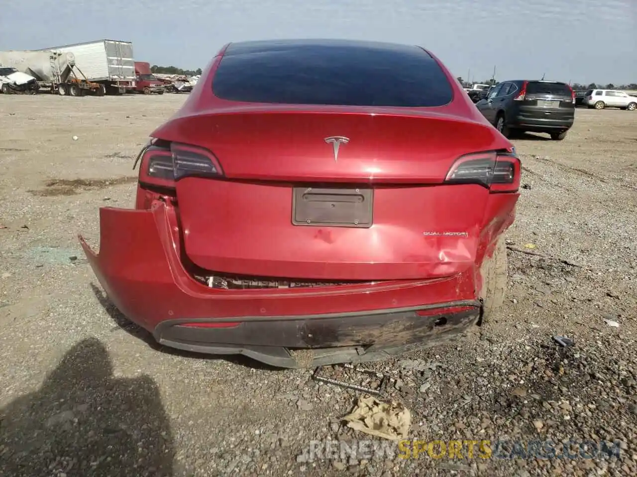 9 Фотография поврежденного автомобиля 5YJYGDEE6LF044004 TESLA MODEL Y 2020