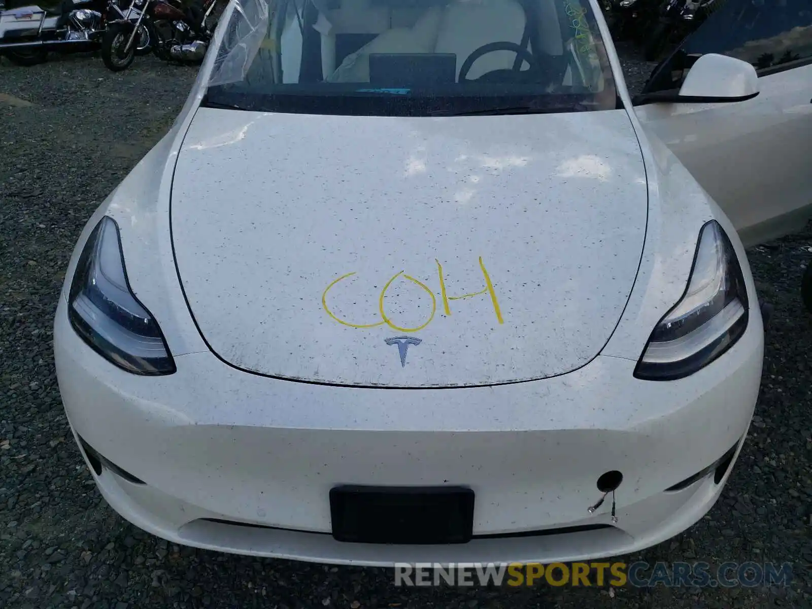 7 Photograph of a damaged car 5YJYGDEE6LF046044 TESLA MODEL Y 2020