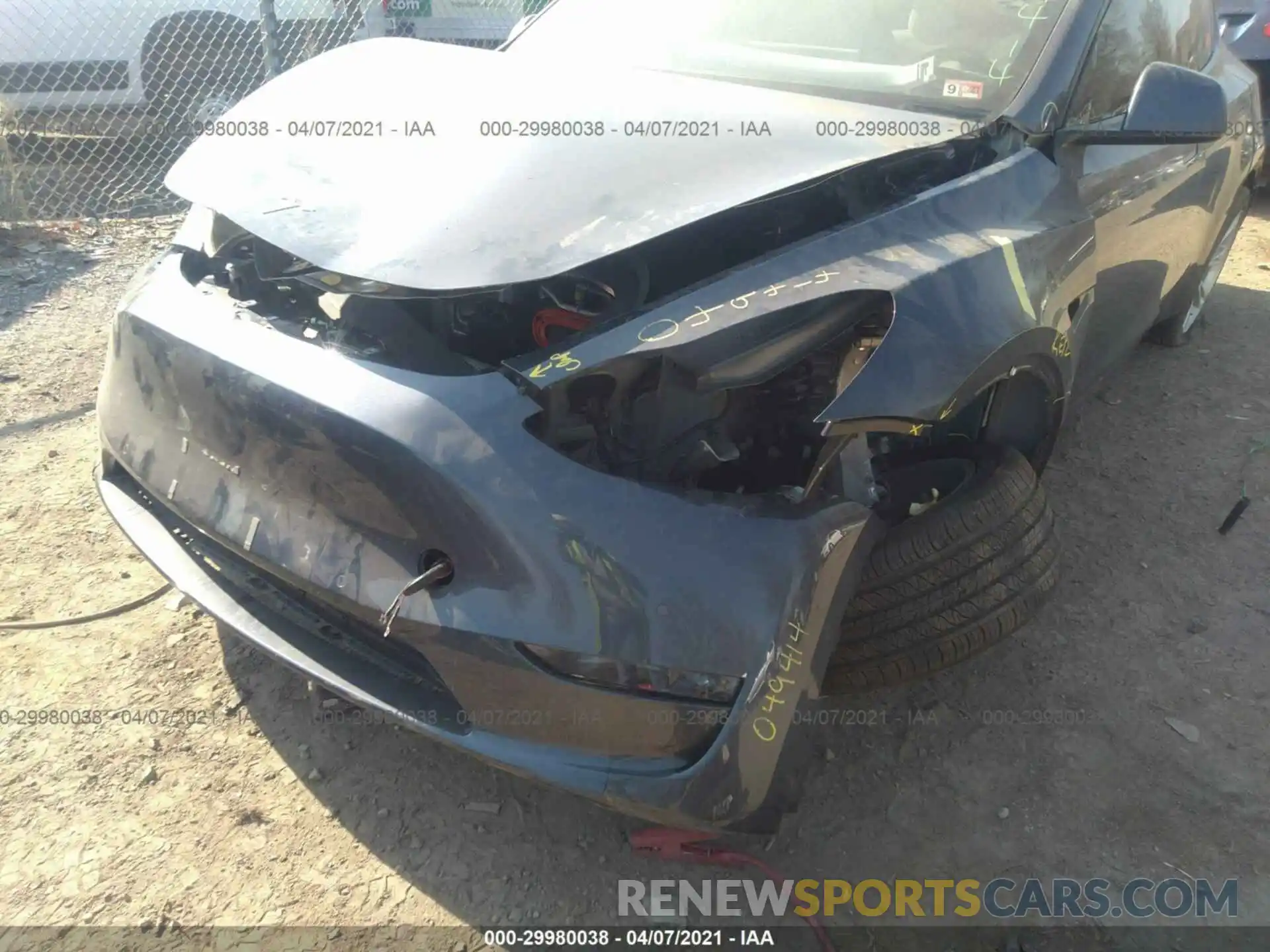 6 Photograph of a damaged car 5YJYGDEE6LF049414 TESLA MODEL Y 2020