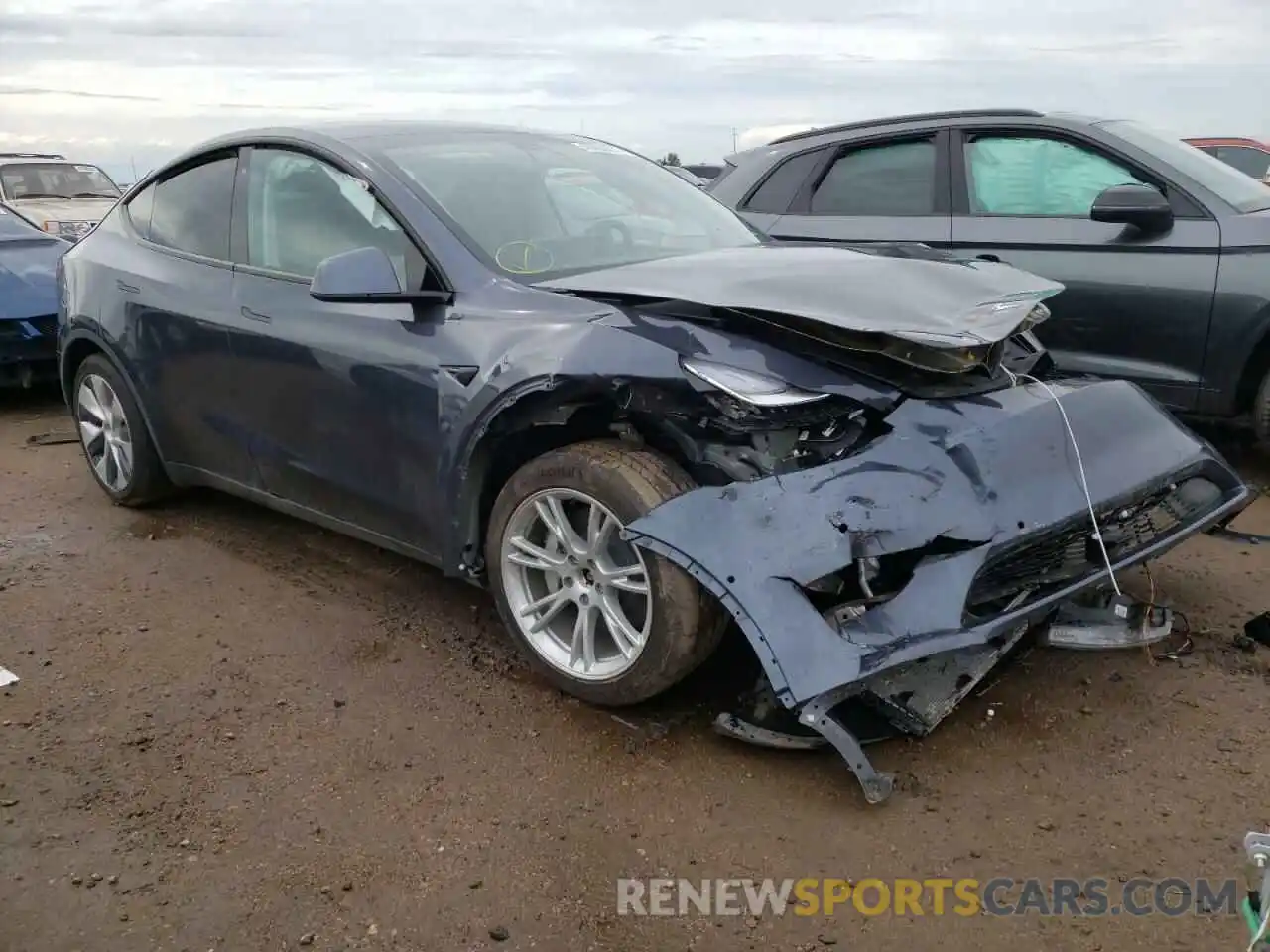 1 Photograph of a damaged car 5YJYGDEE6LF050269 TESLA MODEL Y 2020