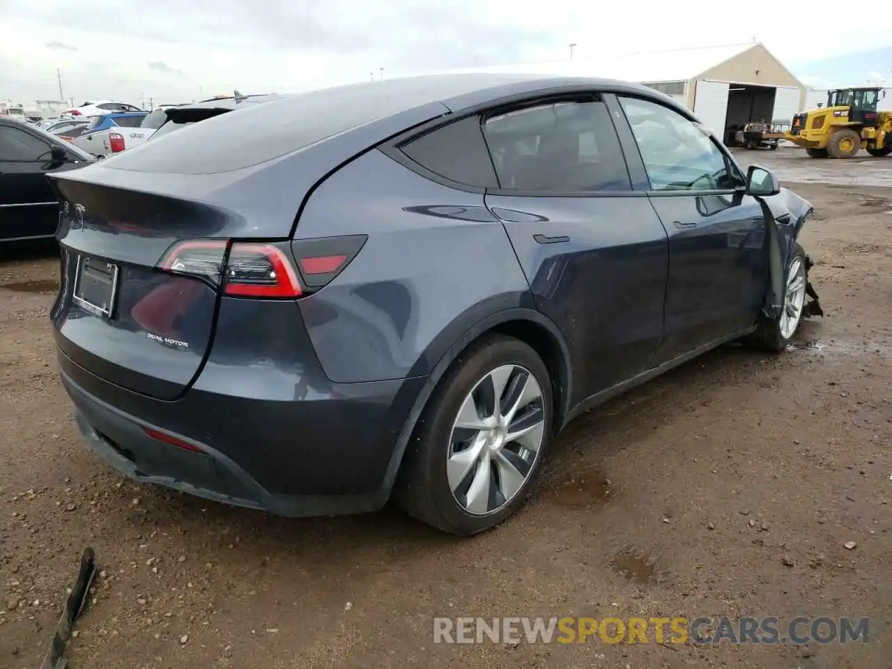 4 Фотография поврежденного автомобиля 5YJYGDEE6LF050269 TESLA MODEL Y 2020