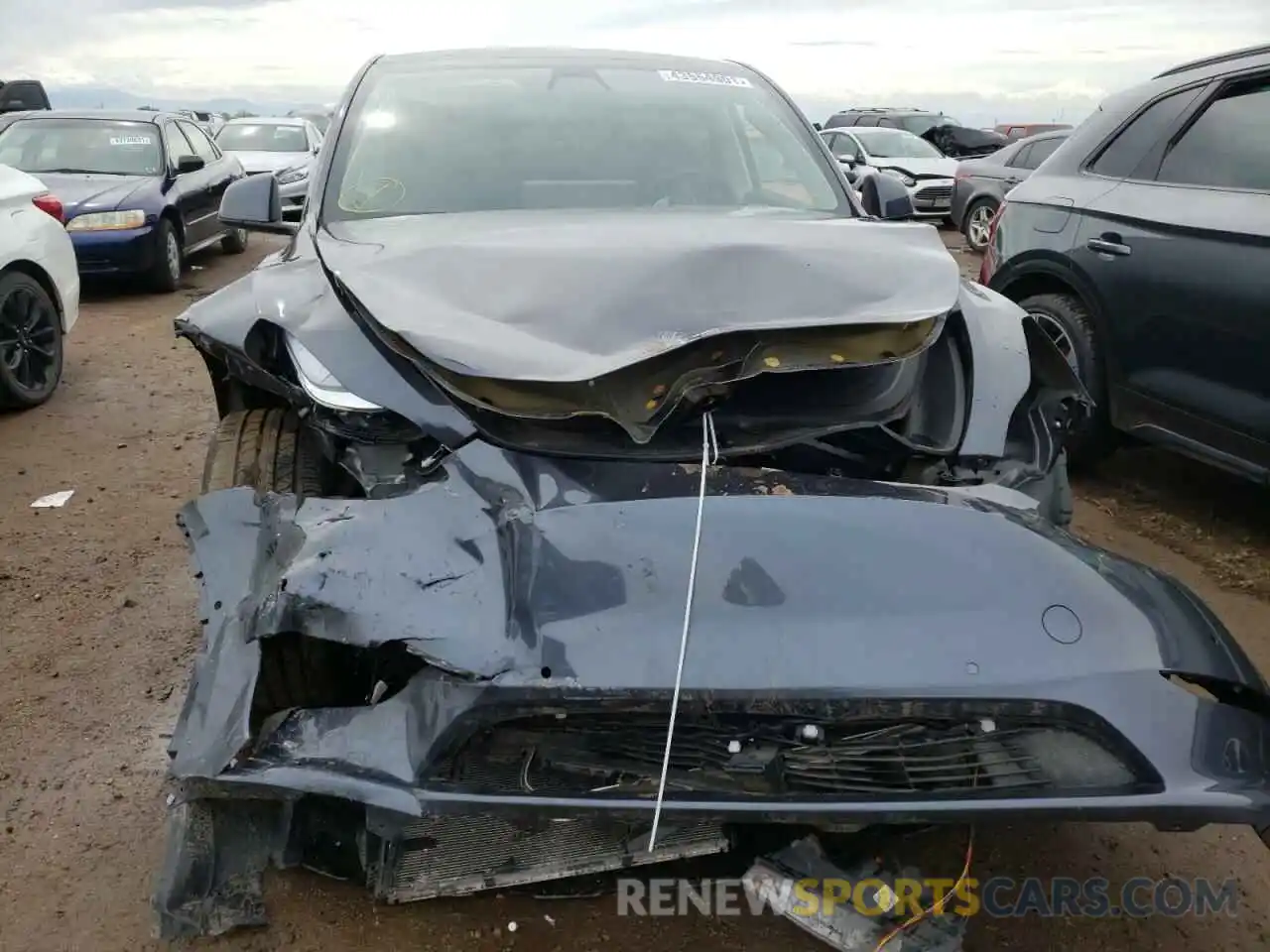 9 Photograph of a damaged car 5YJYGDEE6LF050269 TESLA MODEL Y 2020