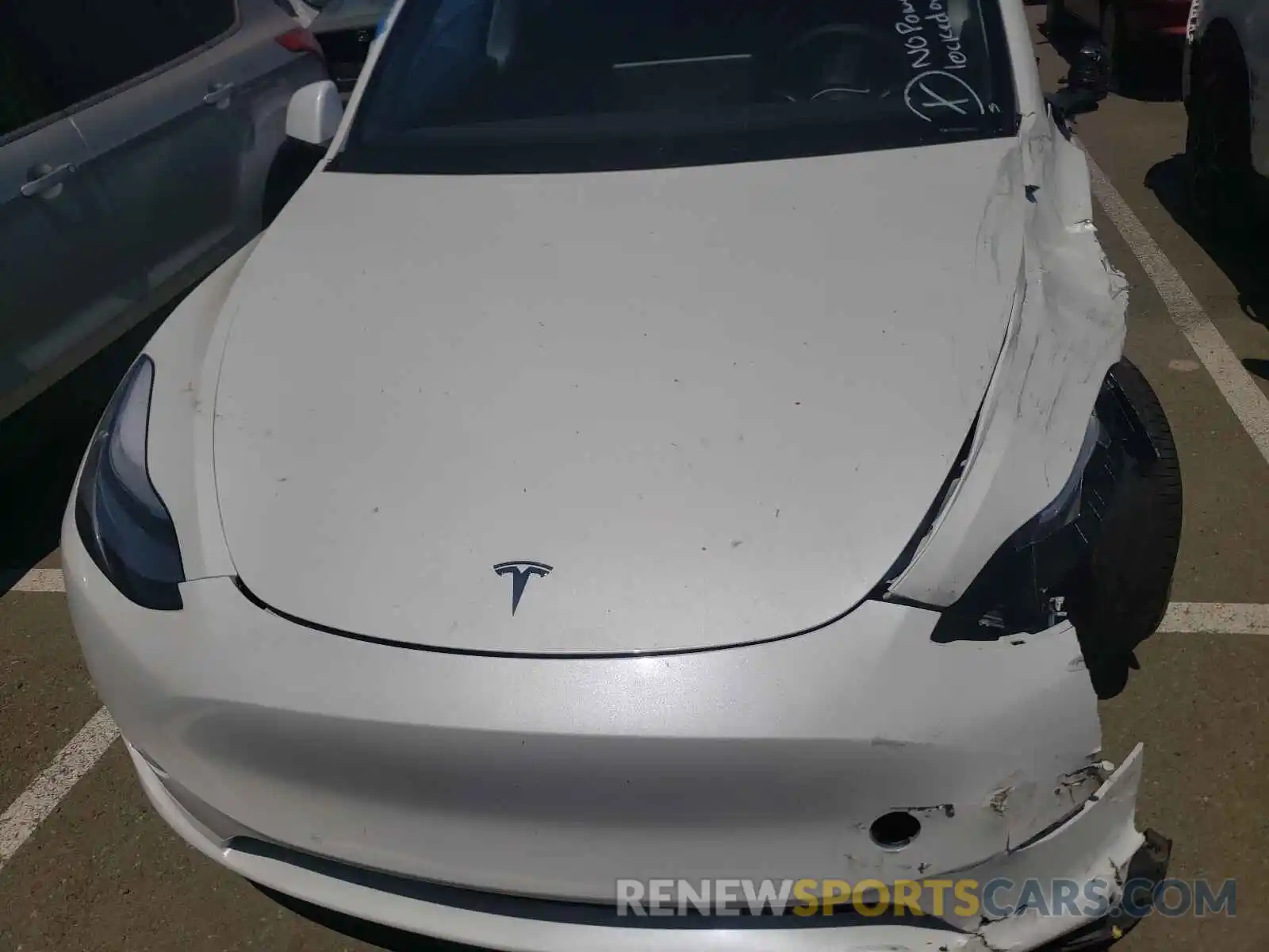 7 Photograph of a damaged car 5YJYGDEE6LF059280 TESLA MODEL Y 2020