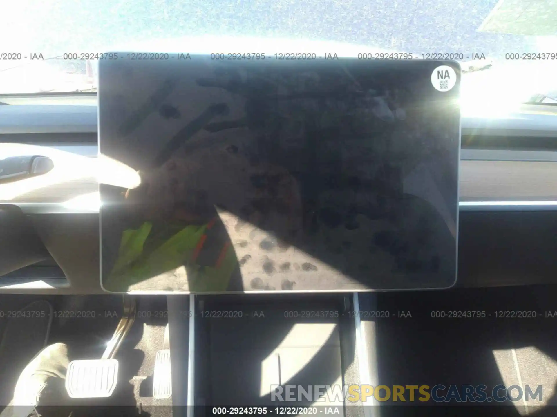 7 Photograph of a damaged car 5YJYGDEE7LF006510 TESLA MODEL Y 2020