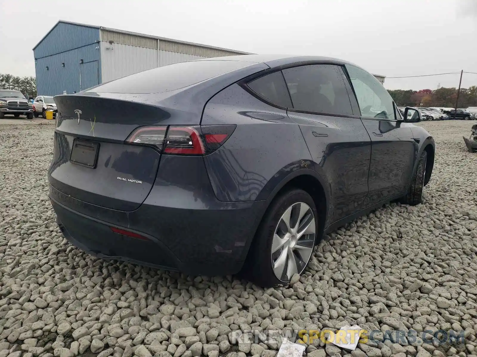 4 Photograph of a damaged car 5YJYGDEE7LF008967 TESLA MODEL Y 2020