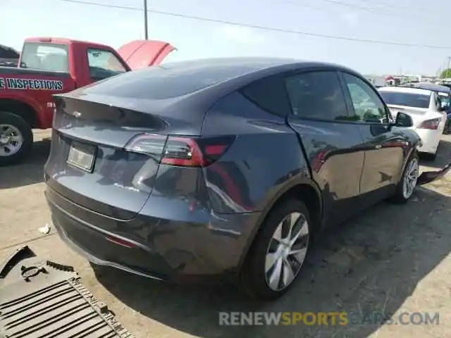 4 Photograph of a damaged car 5YJYGDEE7LF013229 TESLA MODEL Y 2020