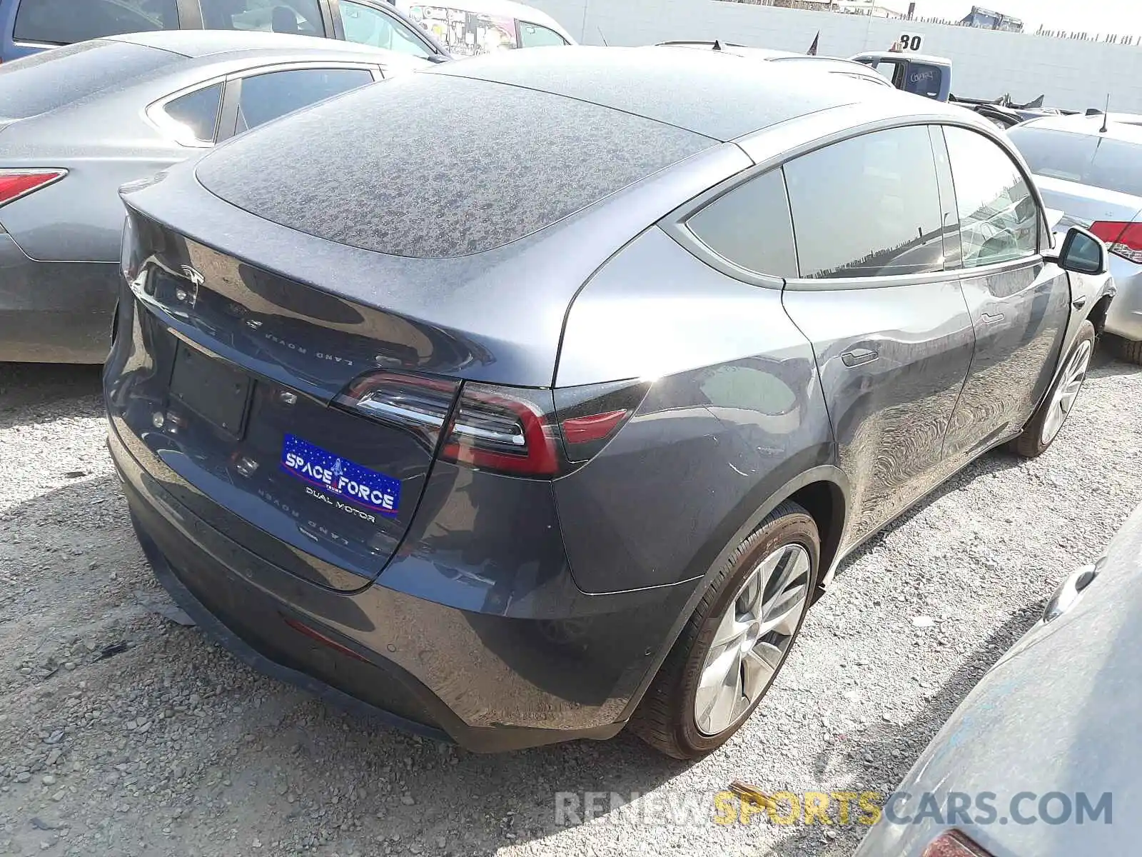 4 Фотография поврежденного автомобиля 5YJYGDEE7LF013344 TESLA MODEL Y 2020