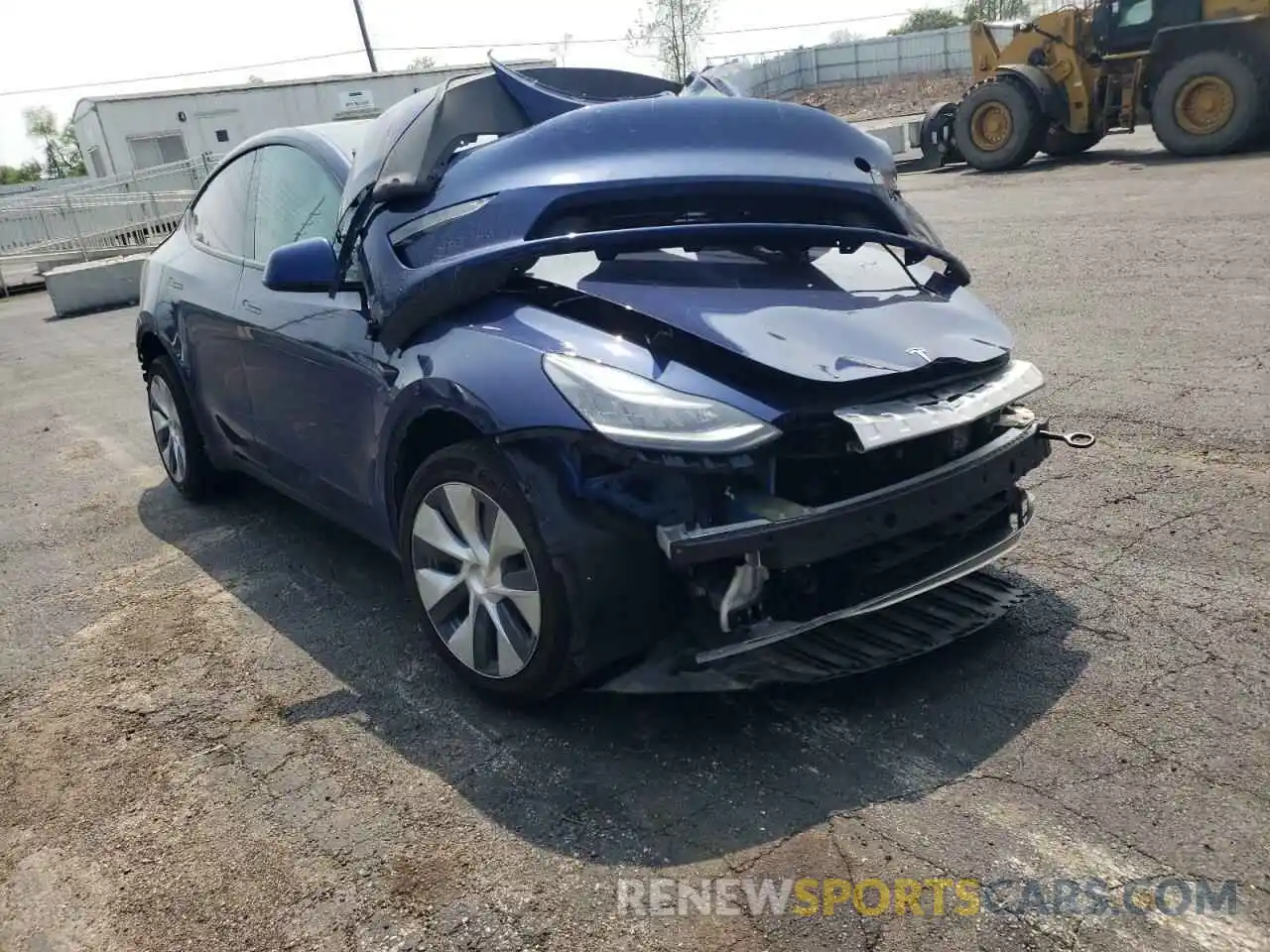 9 Фотография поврежденного автомобиля 5YJYGDEE7LF032461 TESLA MODEL Y 2020