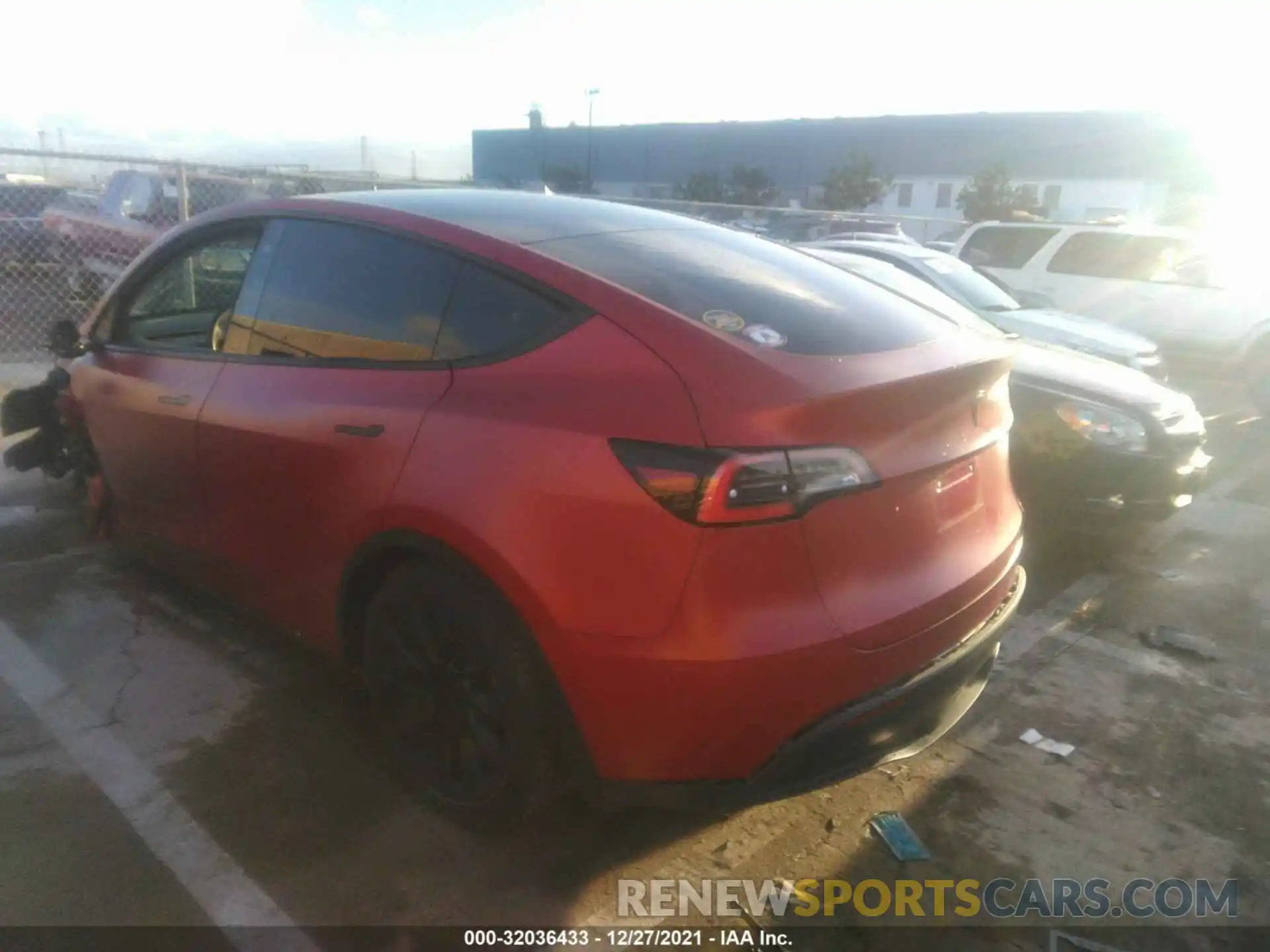 3 Photograph of a damaged car 5YJYGDEE7LF040205 TESLA MODEL Y 2020