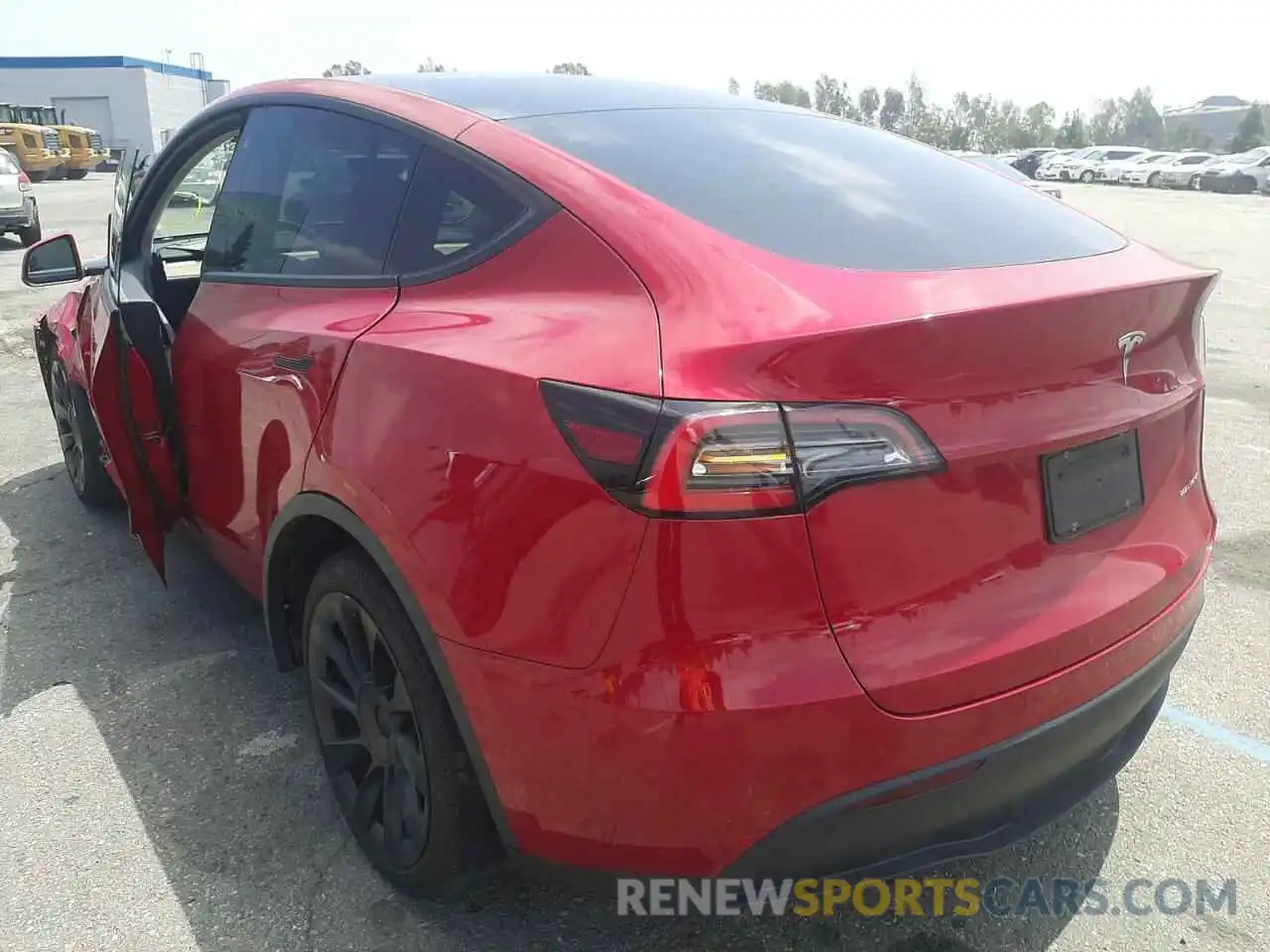 3 Photograph of a damaged car 5YJYGDEE7LF045534 TESLA MODEL Y 2020