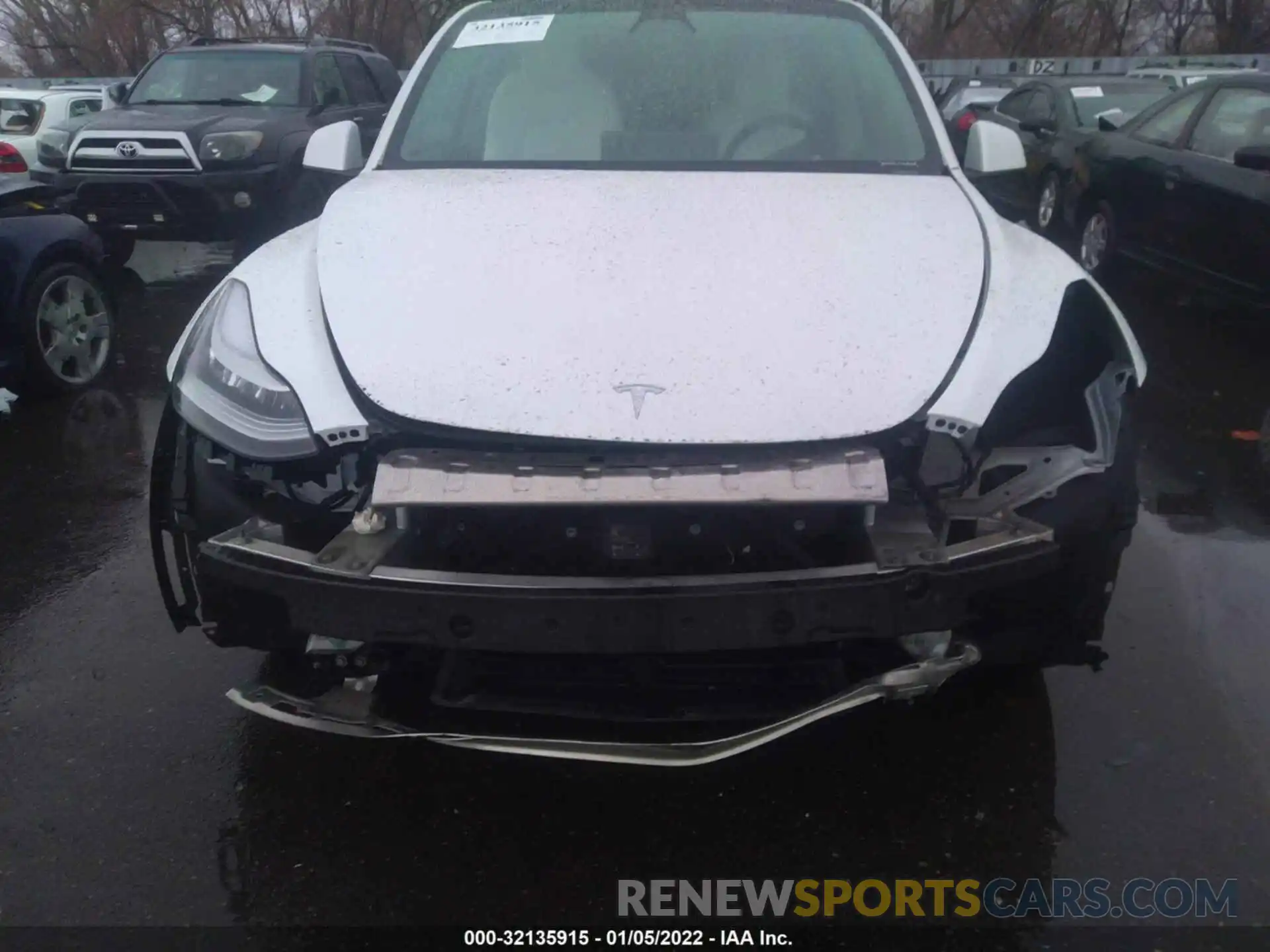 6 Photograph of a damaged car 5YJYGDEE7LF051656 TESLA MODEL Y 2020