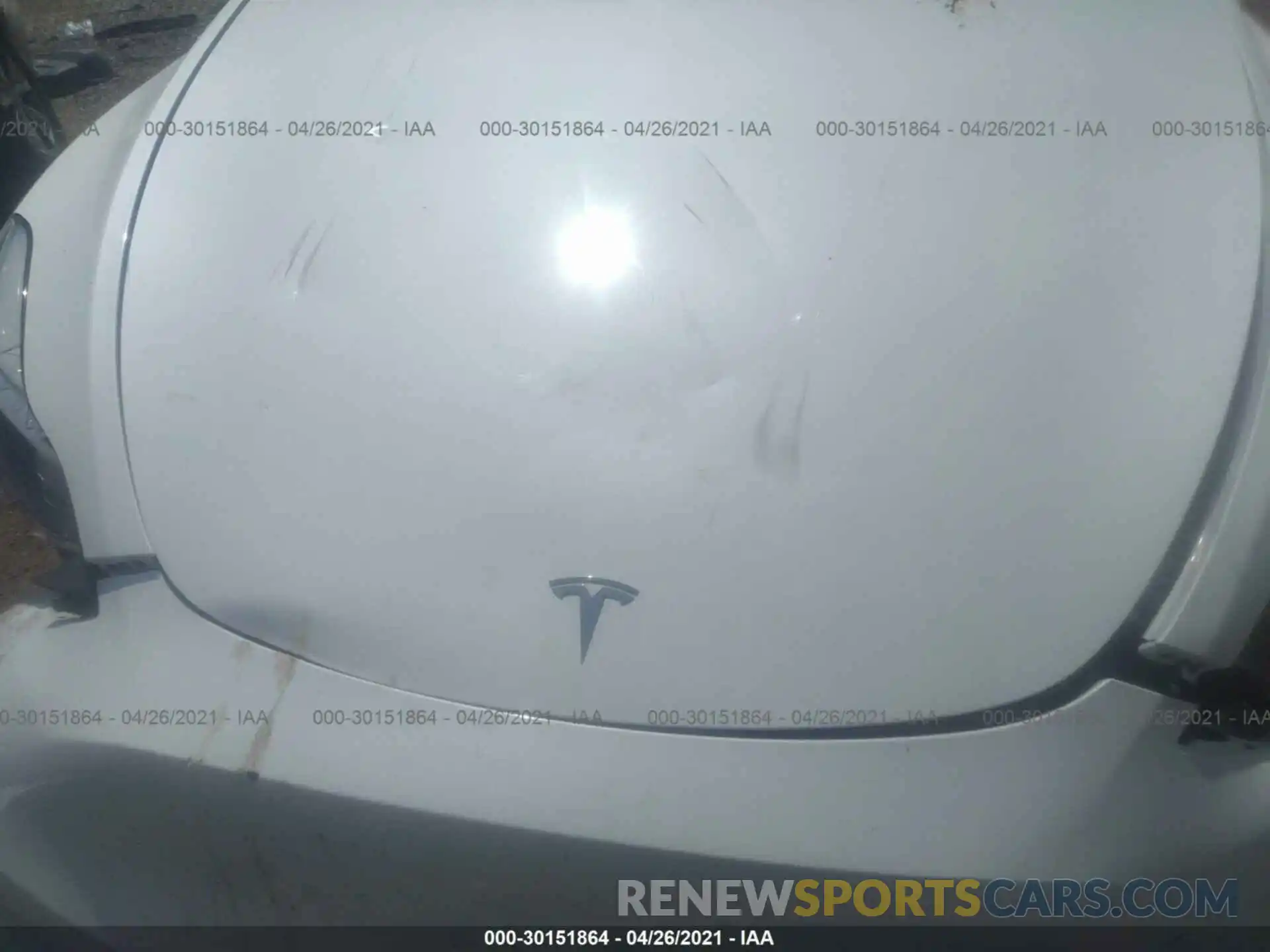 10 Photograph of a damaged car 5YJYGDEE8LF011246 TESLA MODEL Y 2020