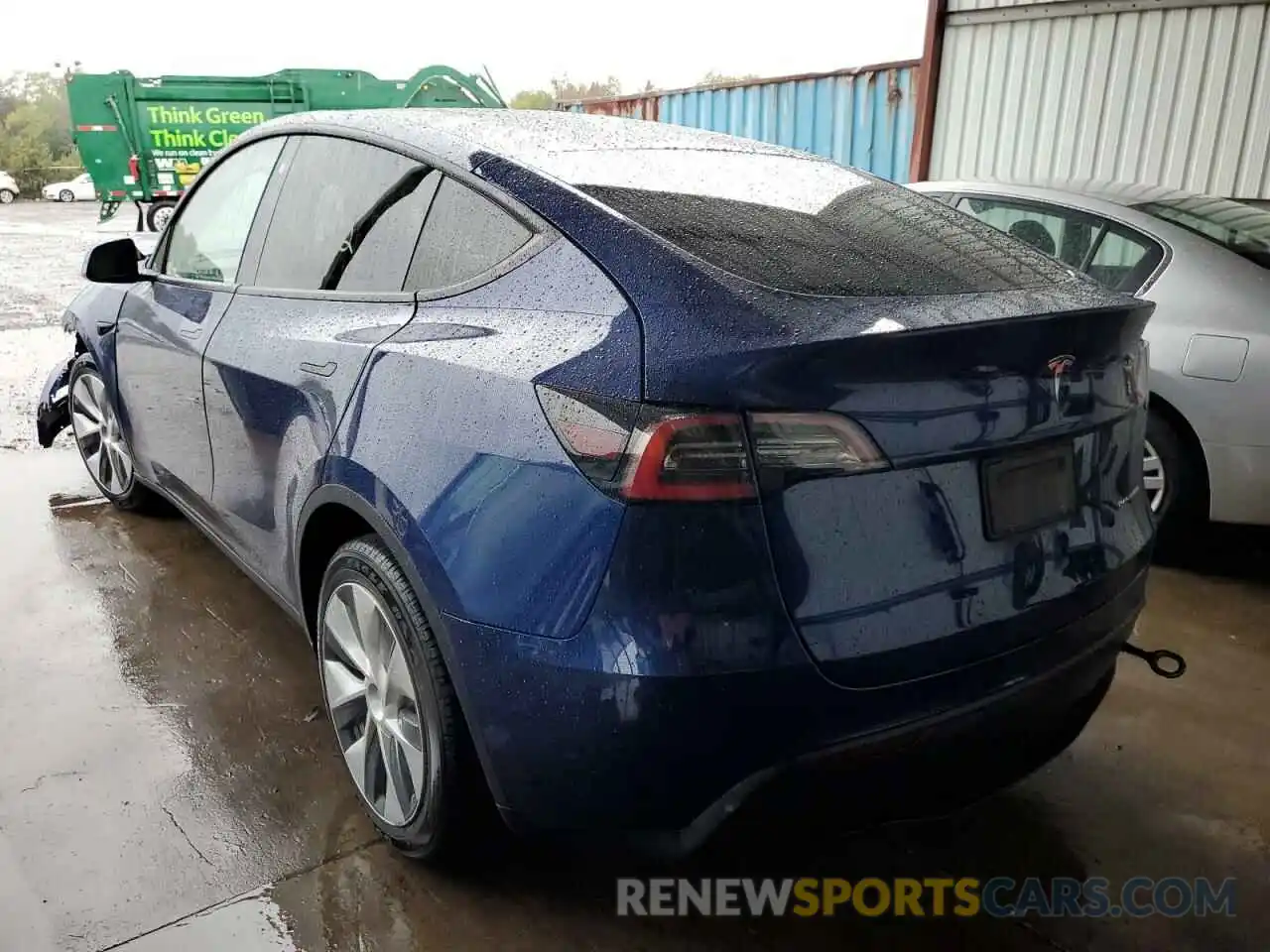 3 Фотография поврежденного автомобиля 5YJYGDEE8LF013272 TESLA MODEL Y 2020